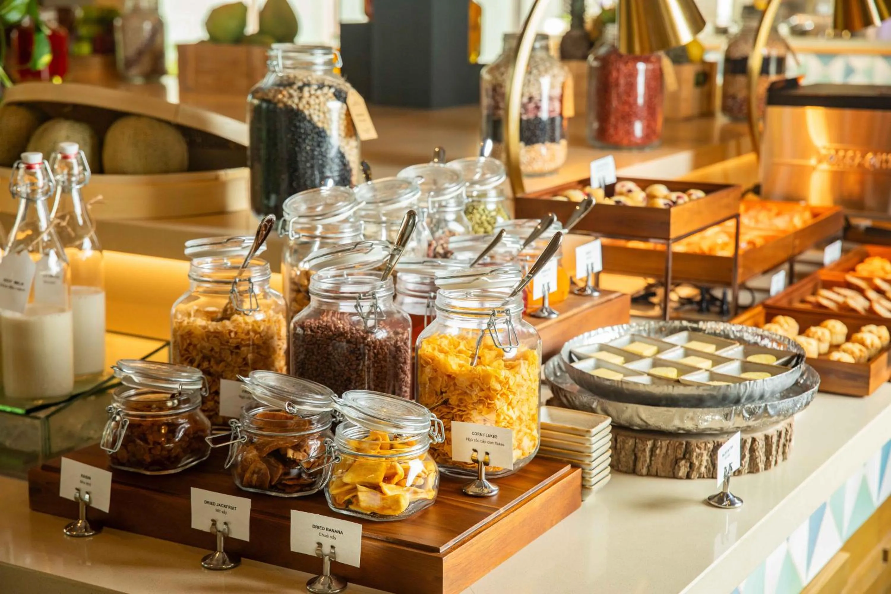 Food and drinks in Fusion Resort and Villas Da Nang