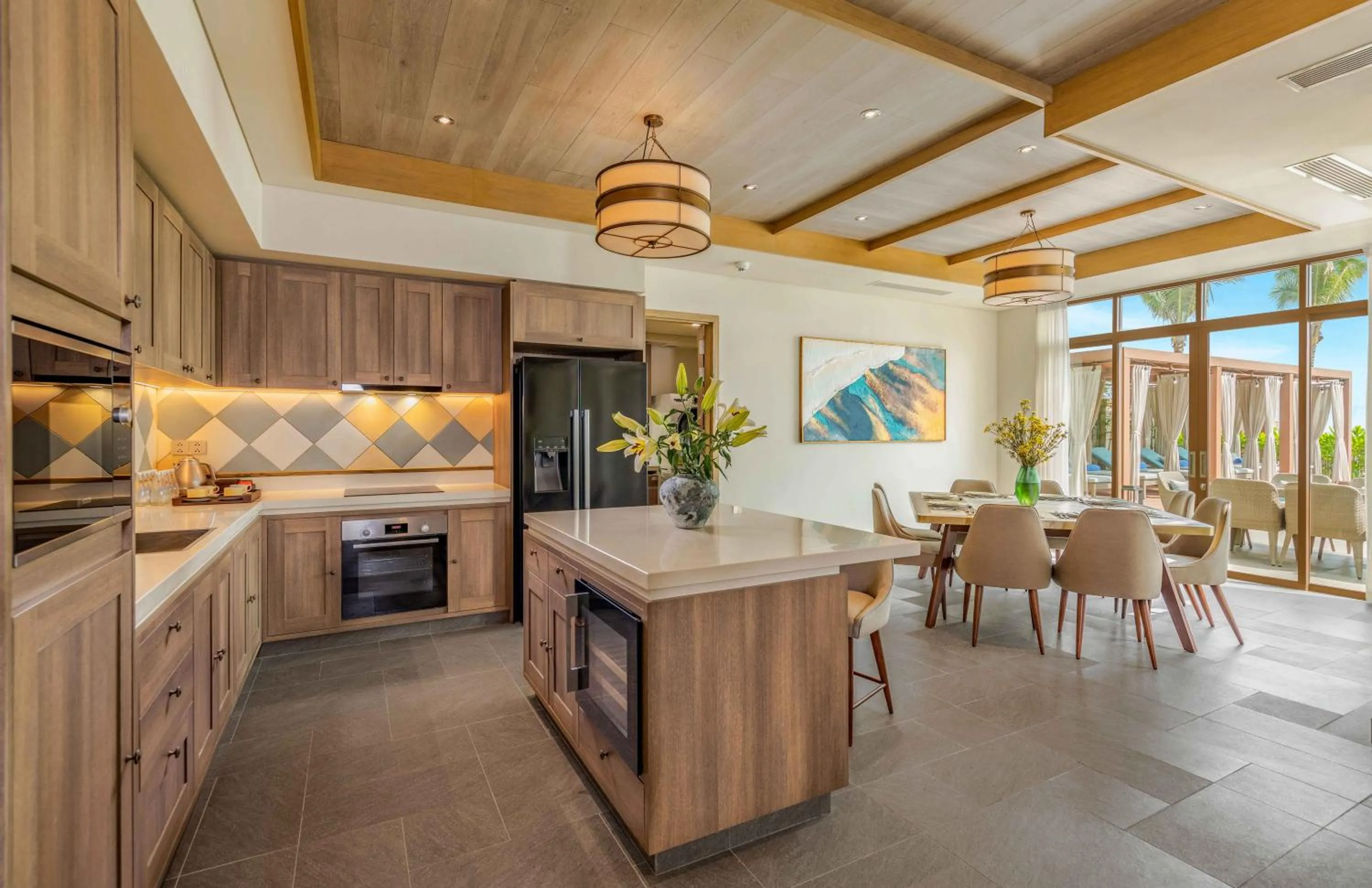 Living room in Fusion Resort and Villas Da Nang