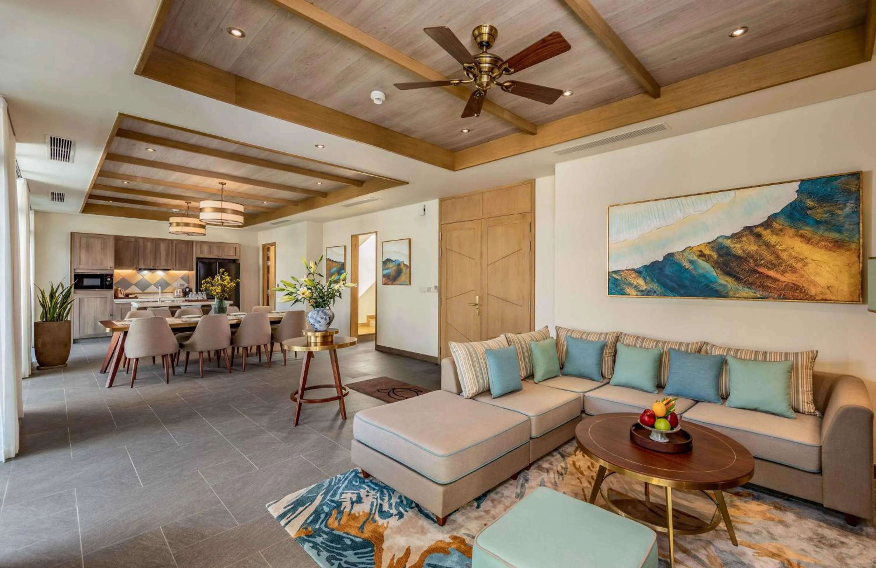 Living room in Fusion Resort and Villas Da Nang