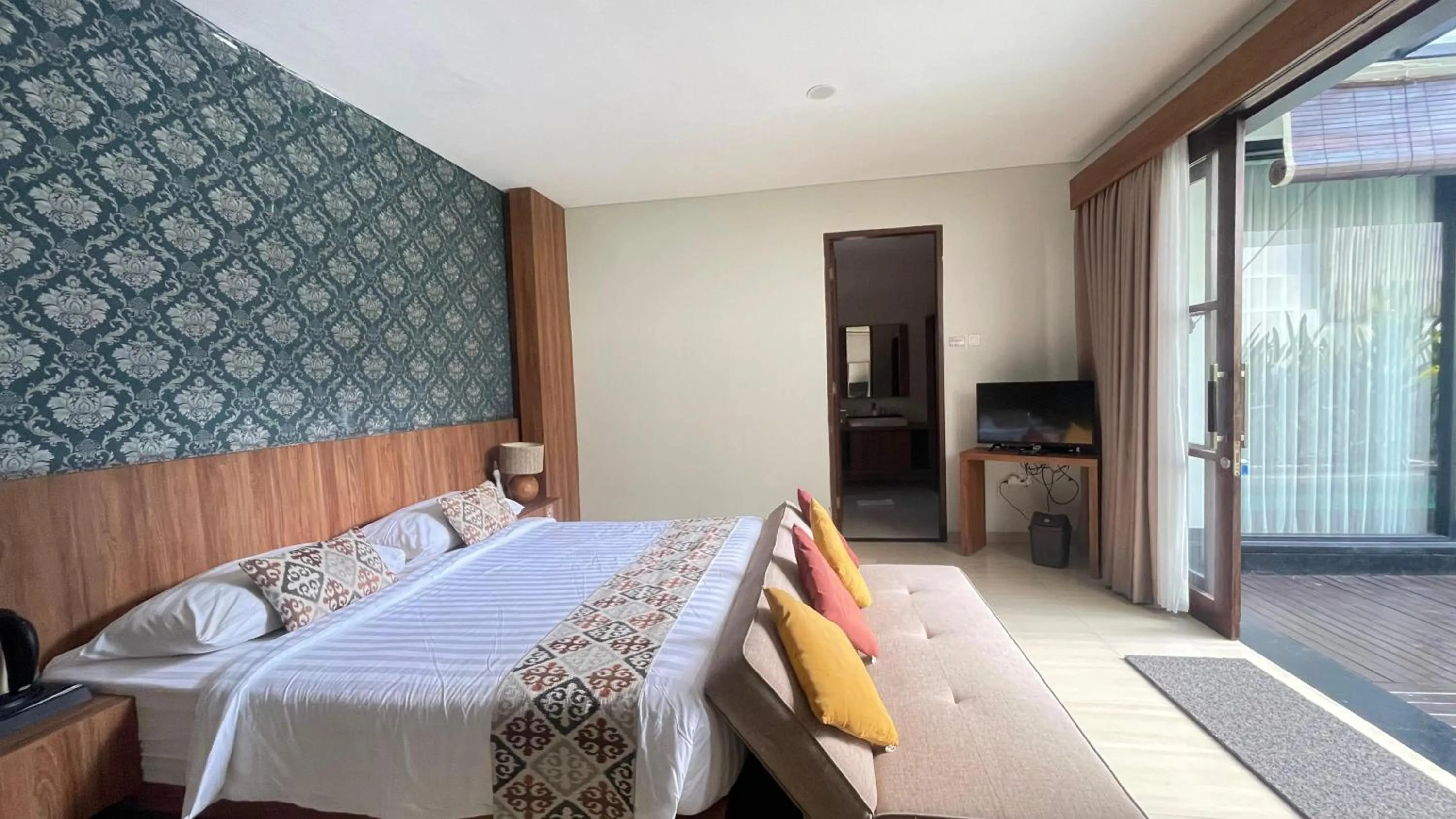 Bed in The BALIem Villa