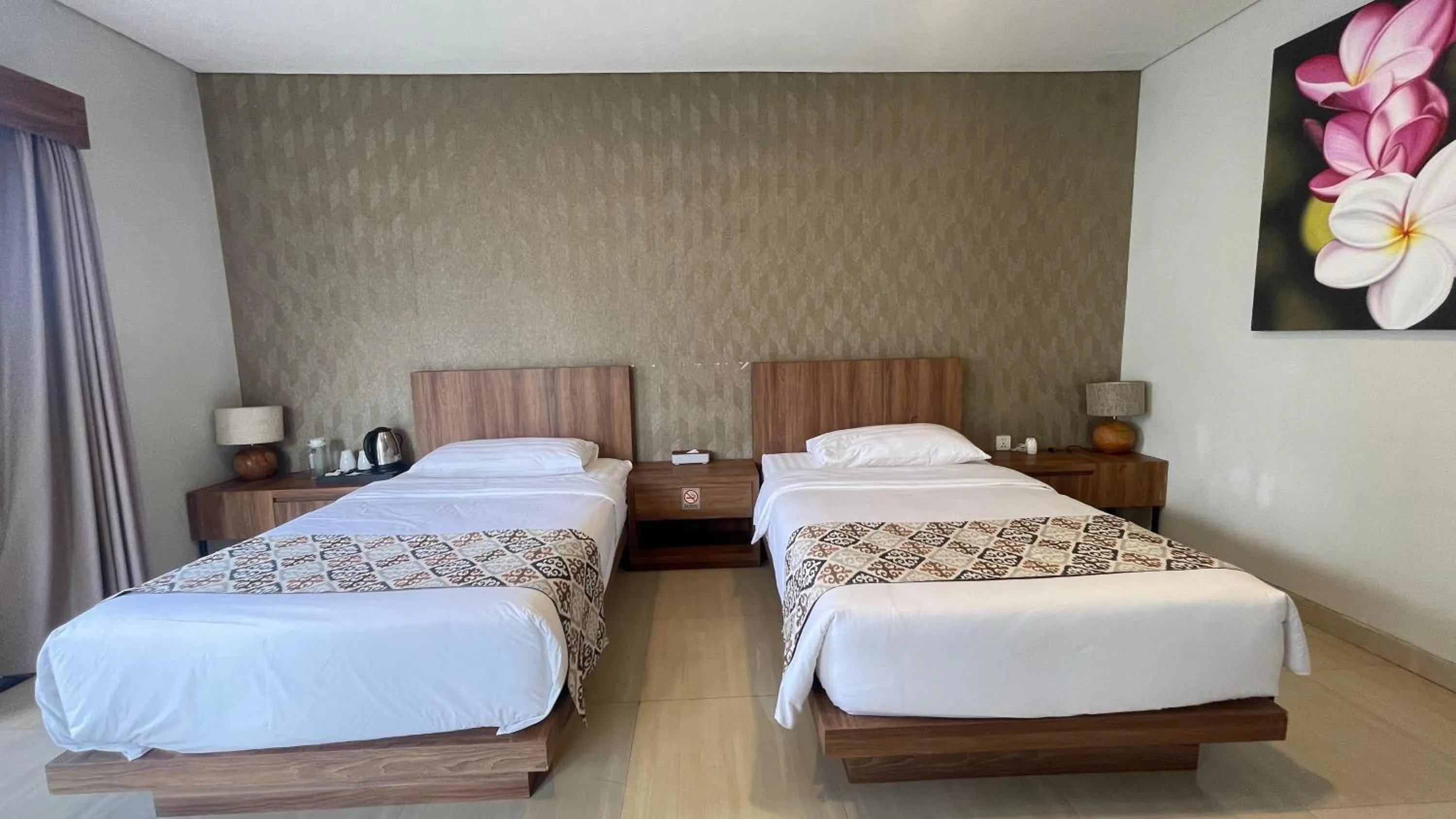 Bed in The BALIem Villa