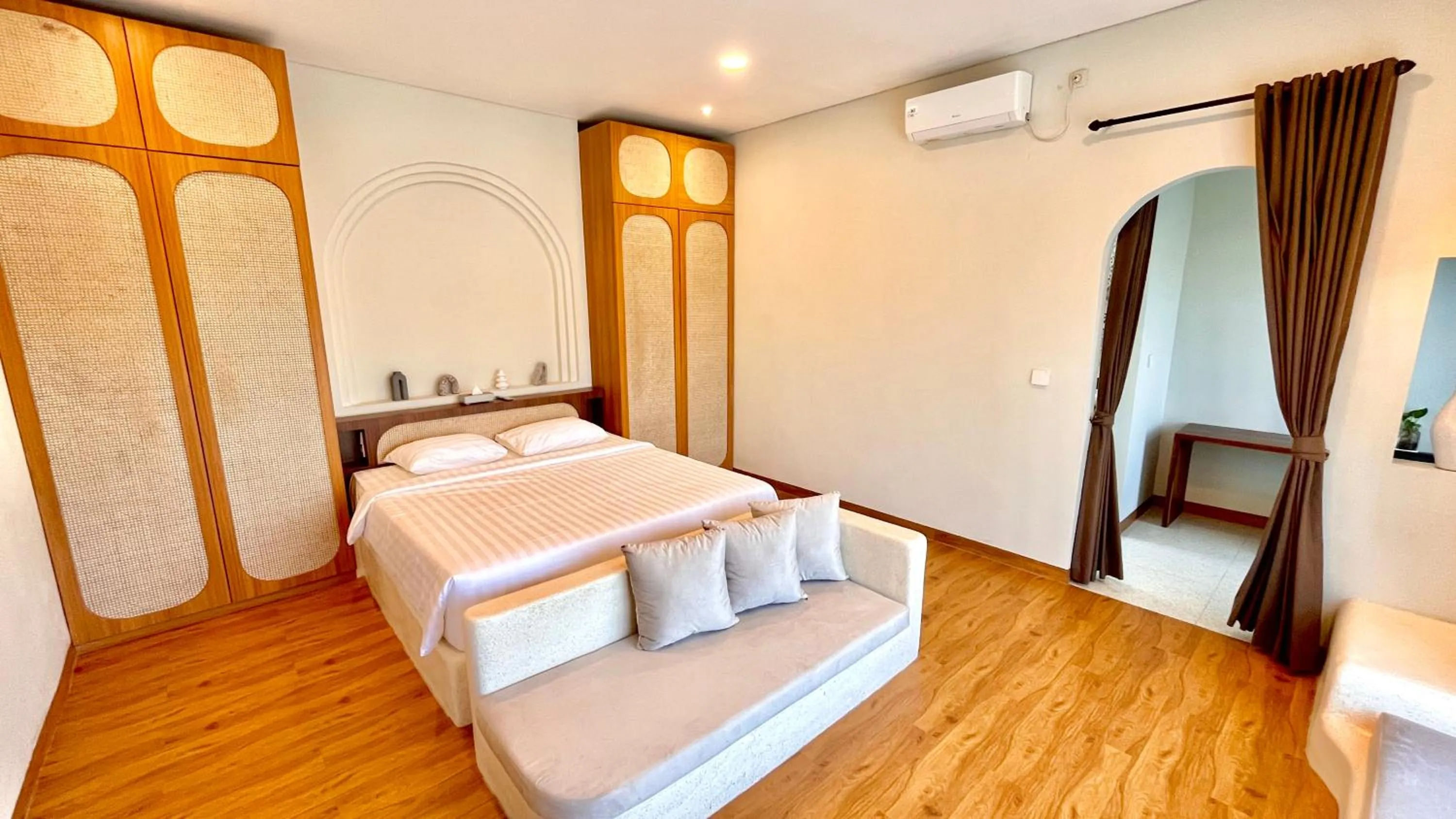 Bed in The BALIem Villa