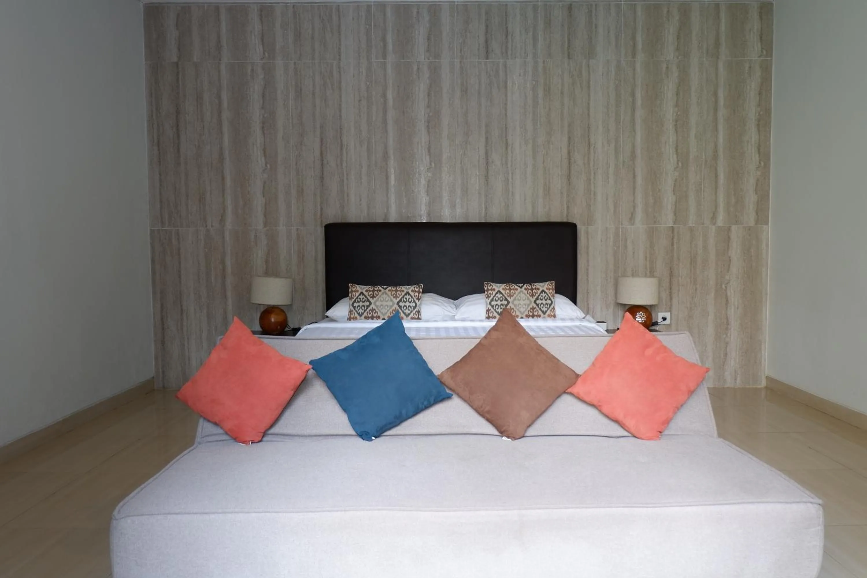 Bed in The BALIem Villa