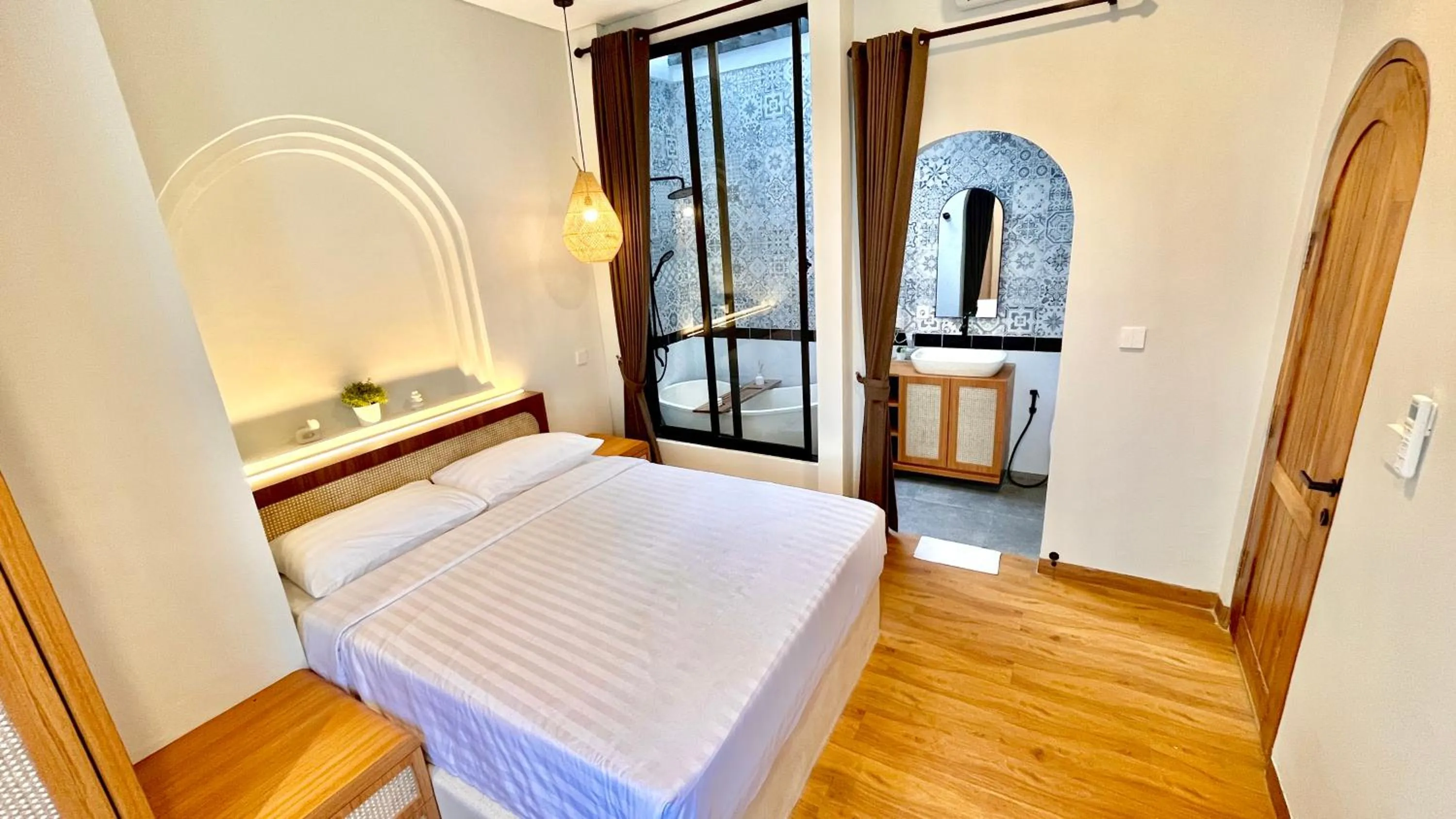 Bed in The BALIem Villa