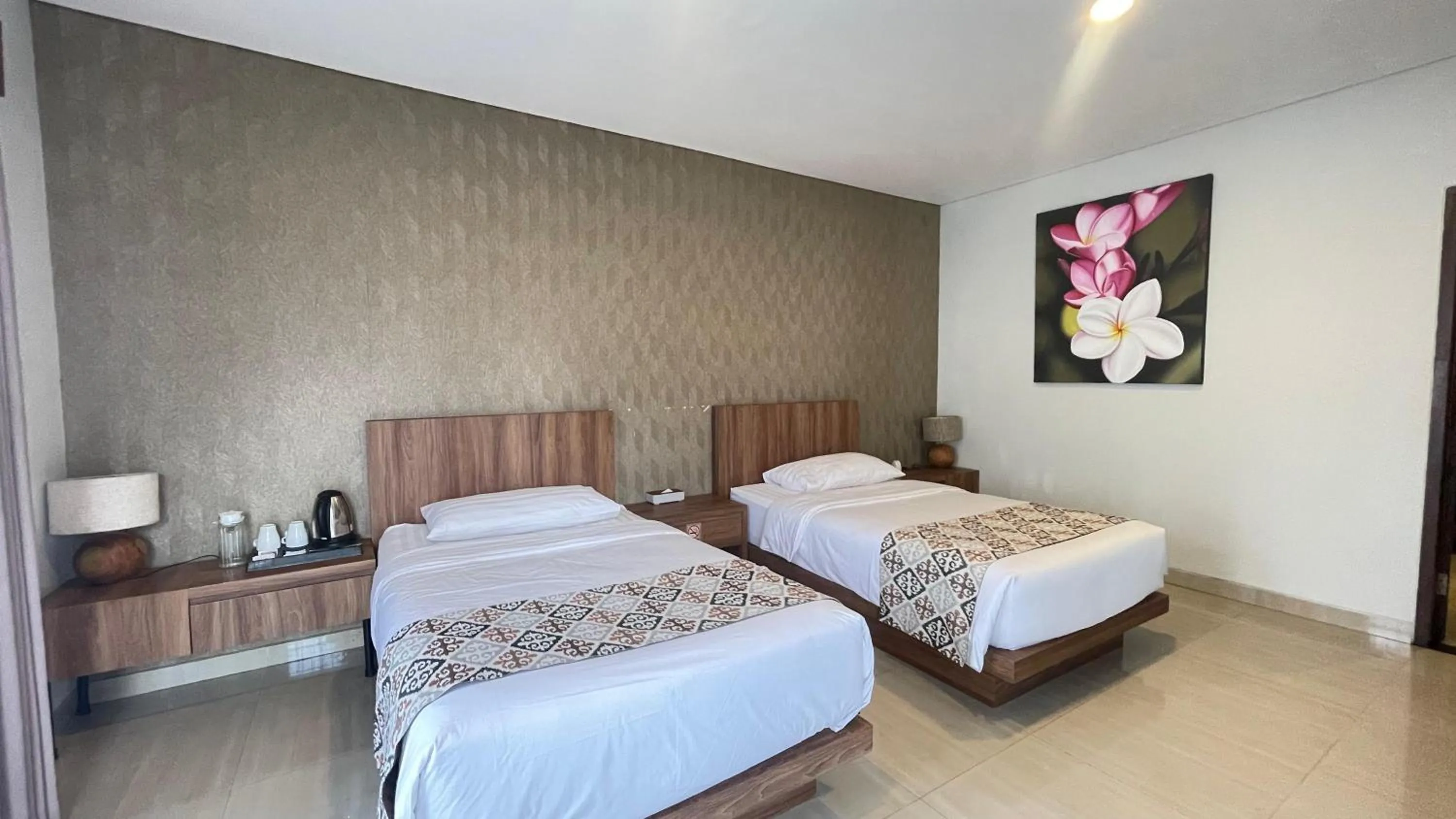 Bed in The BALIem Villa