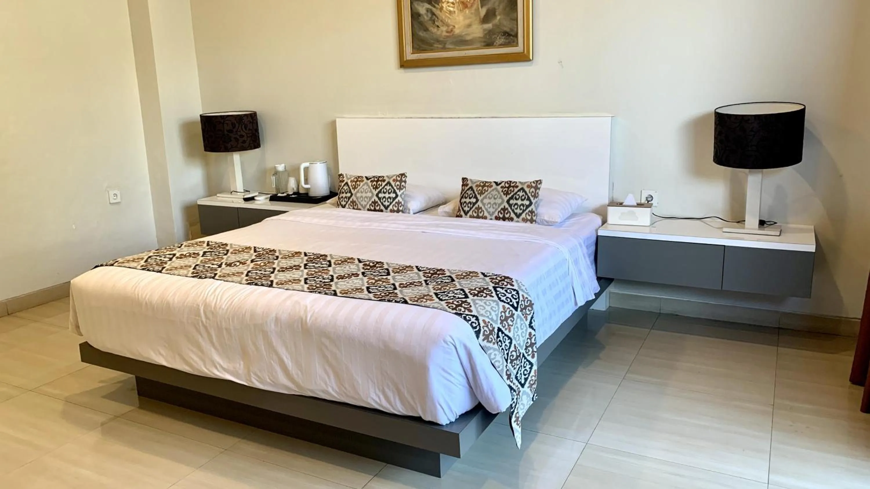 Bed in The BALIem Villa