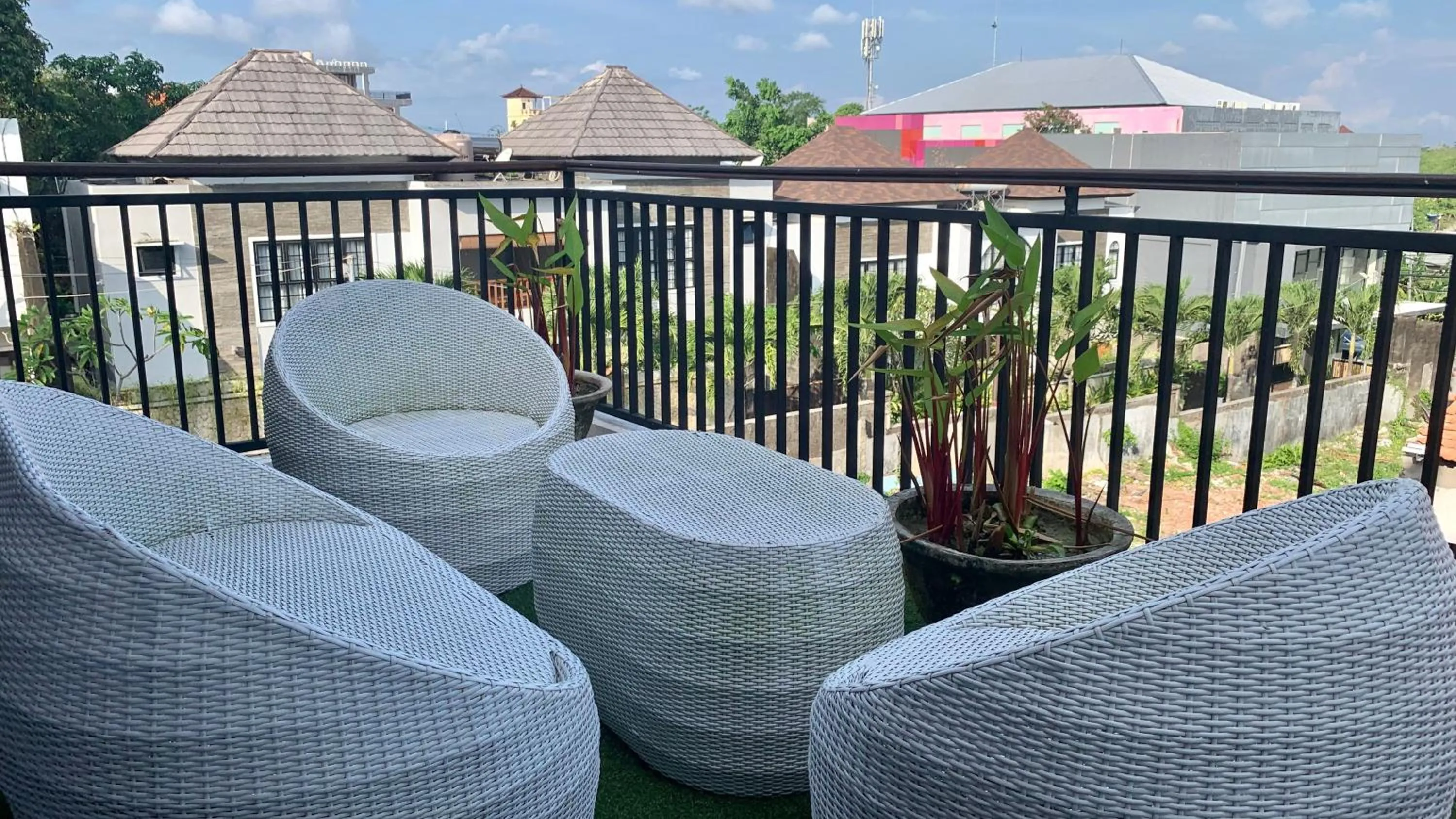Balcony/Terrace in The BALIem Villa