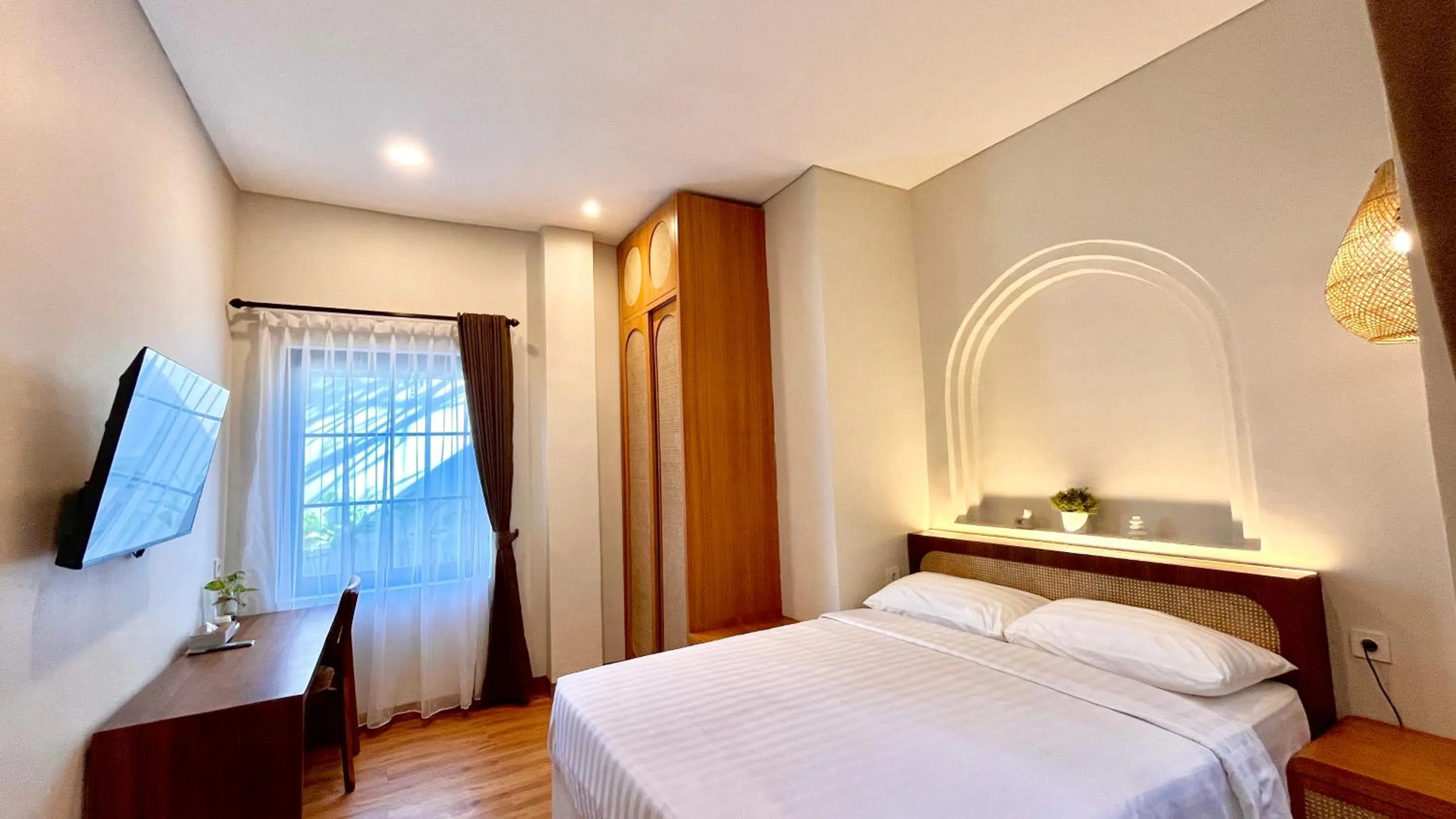 Bed in The BALIem Villa