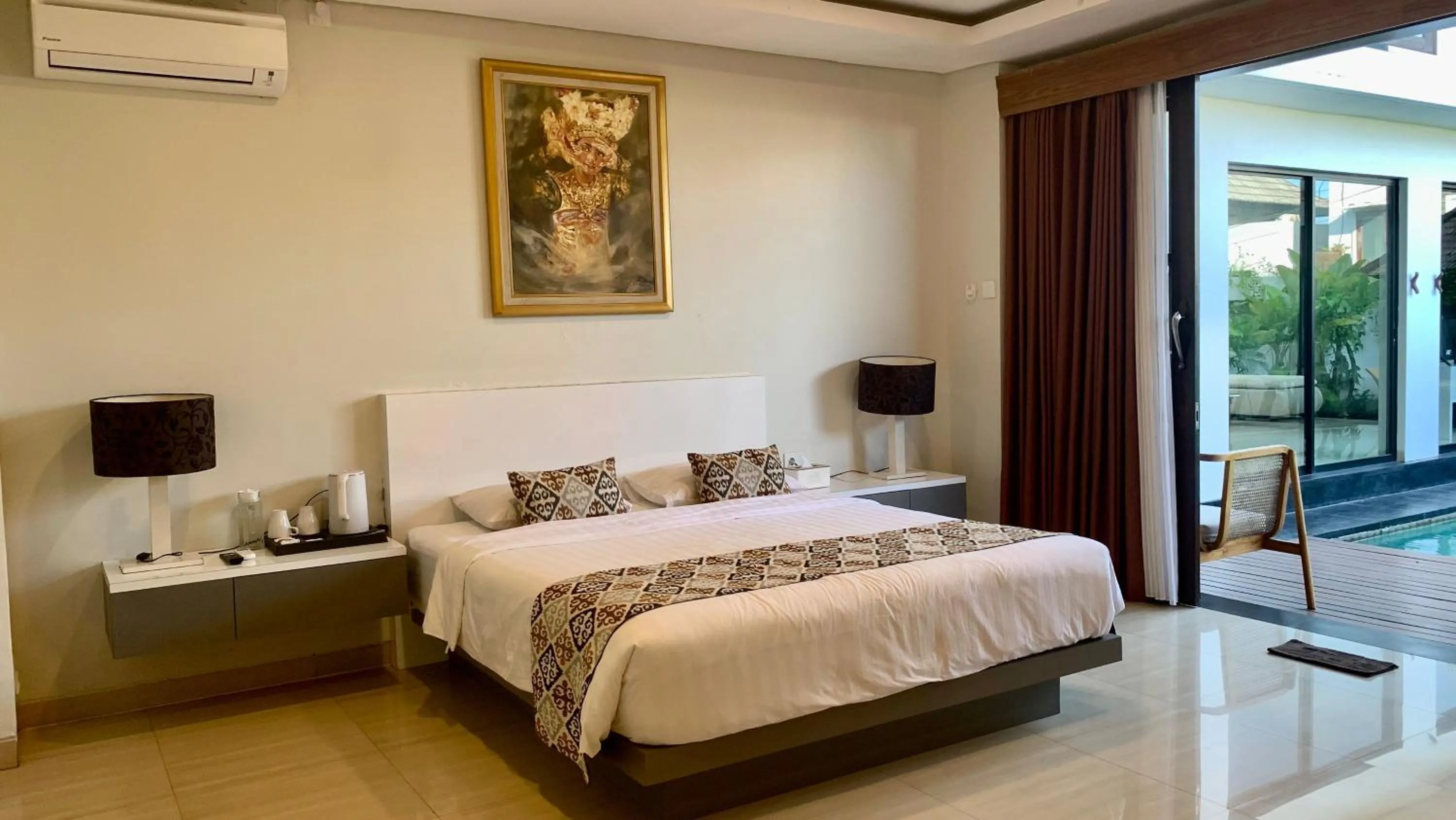 Bed in The BALIem Villa