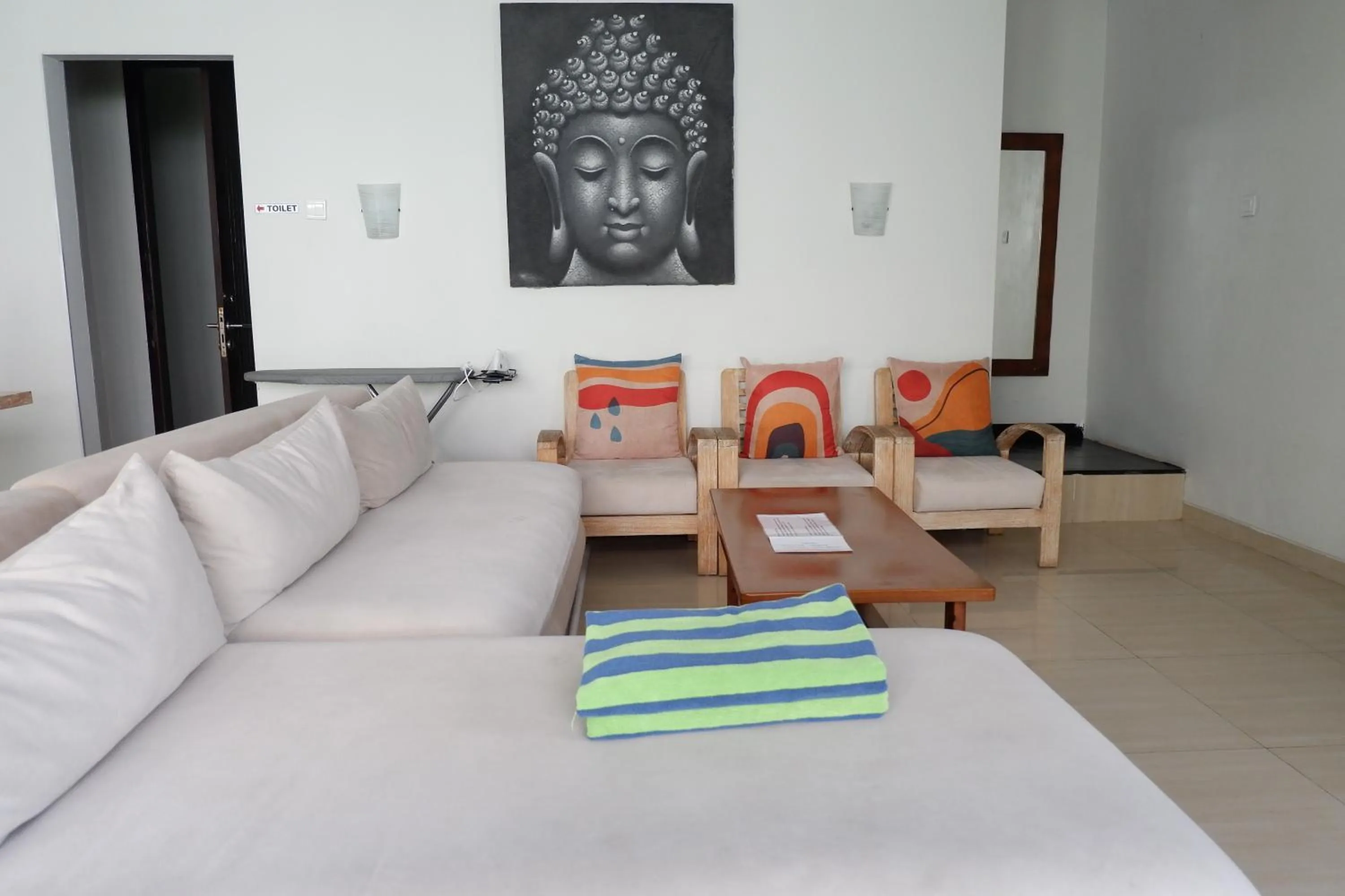 Living room in The BALIem Villa