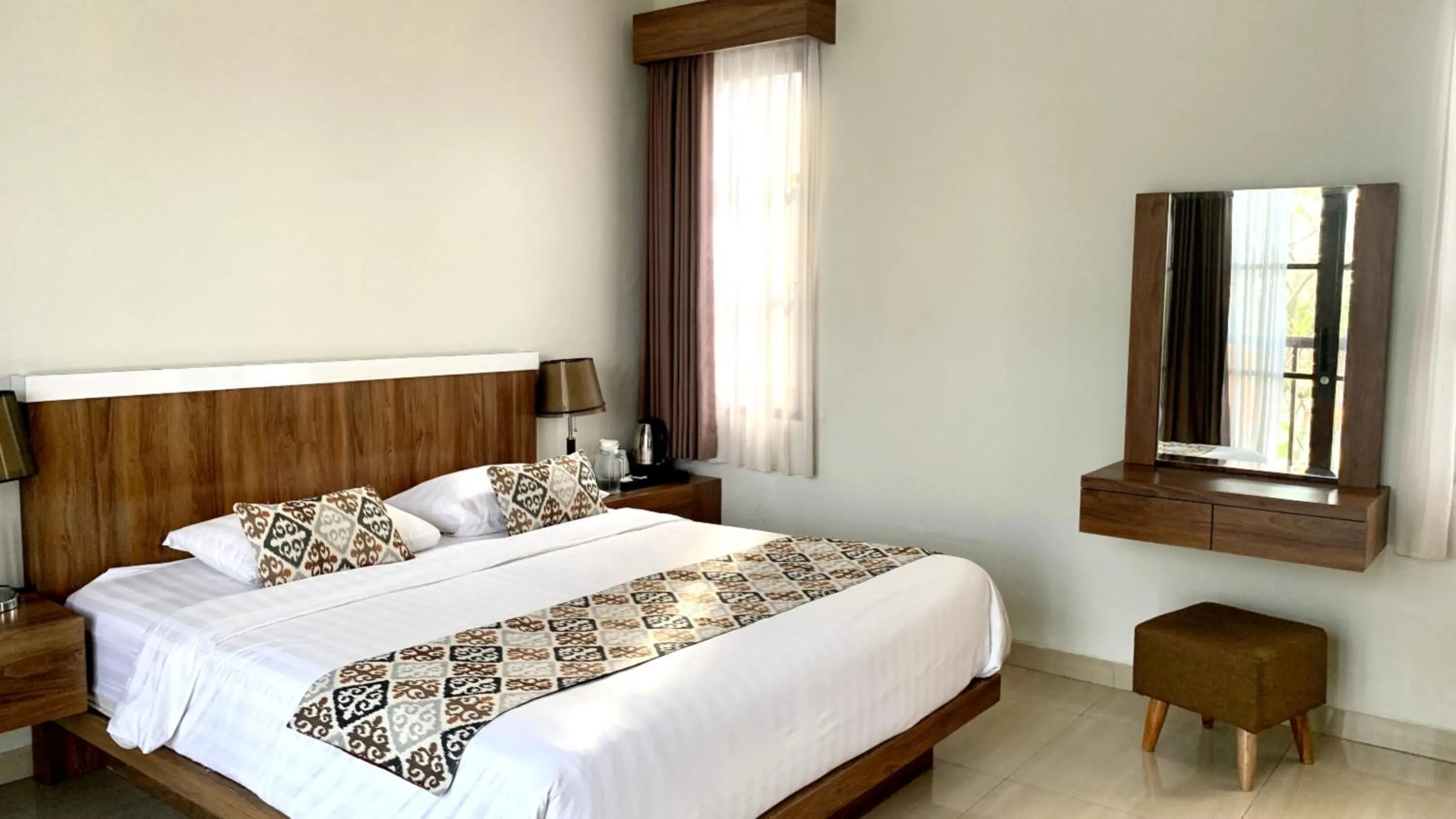 Bed in The BALIem Villa