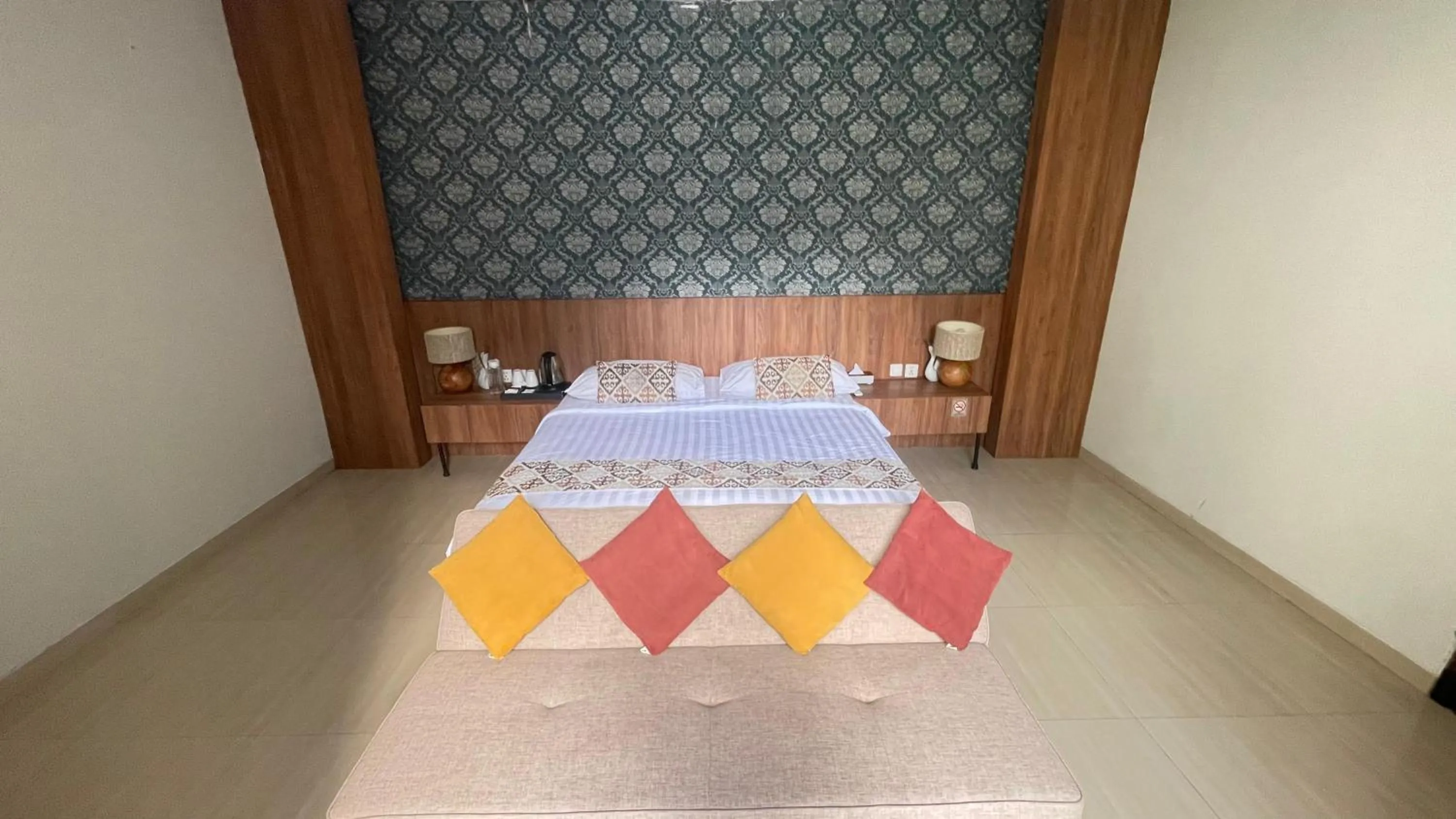 Bed in The BALIem Villa