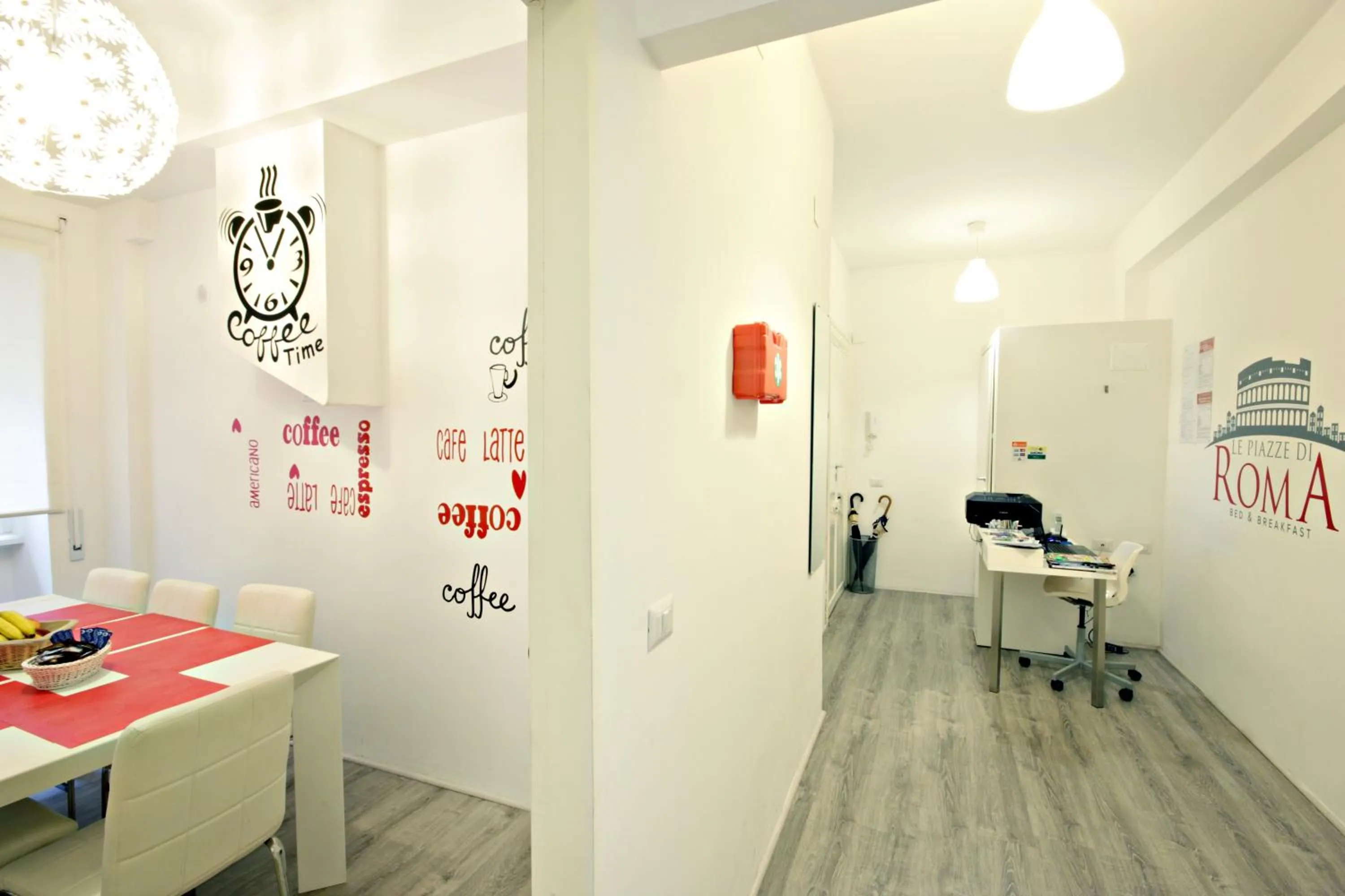 Lobby or reception in Le Piazze Di Roma