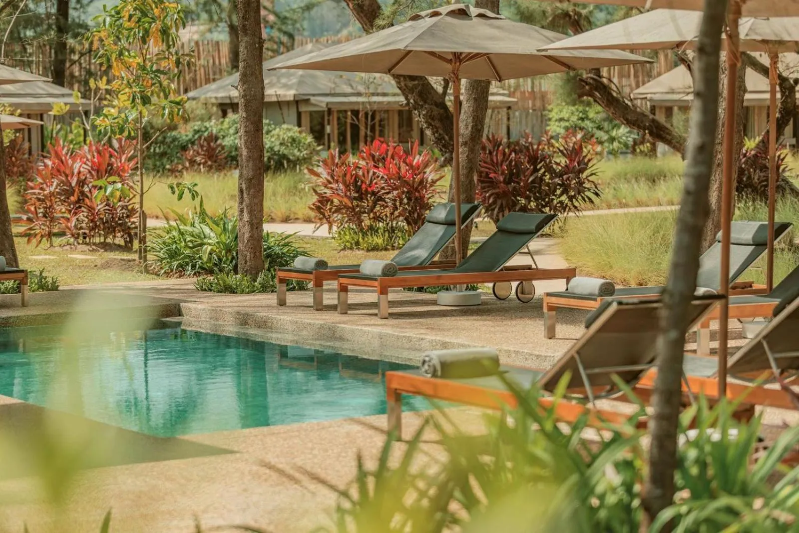 Swimming pool in Twinpalms Tented Camp Phuket