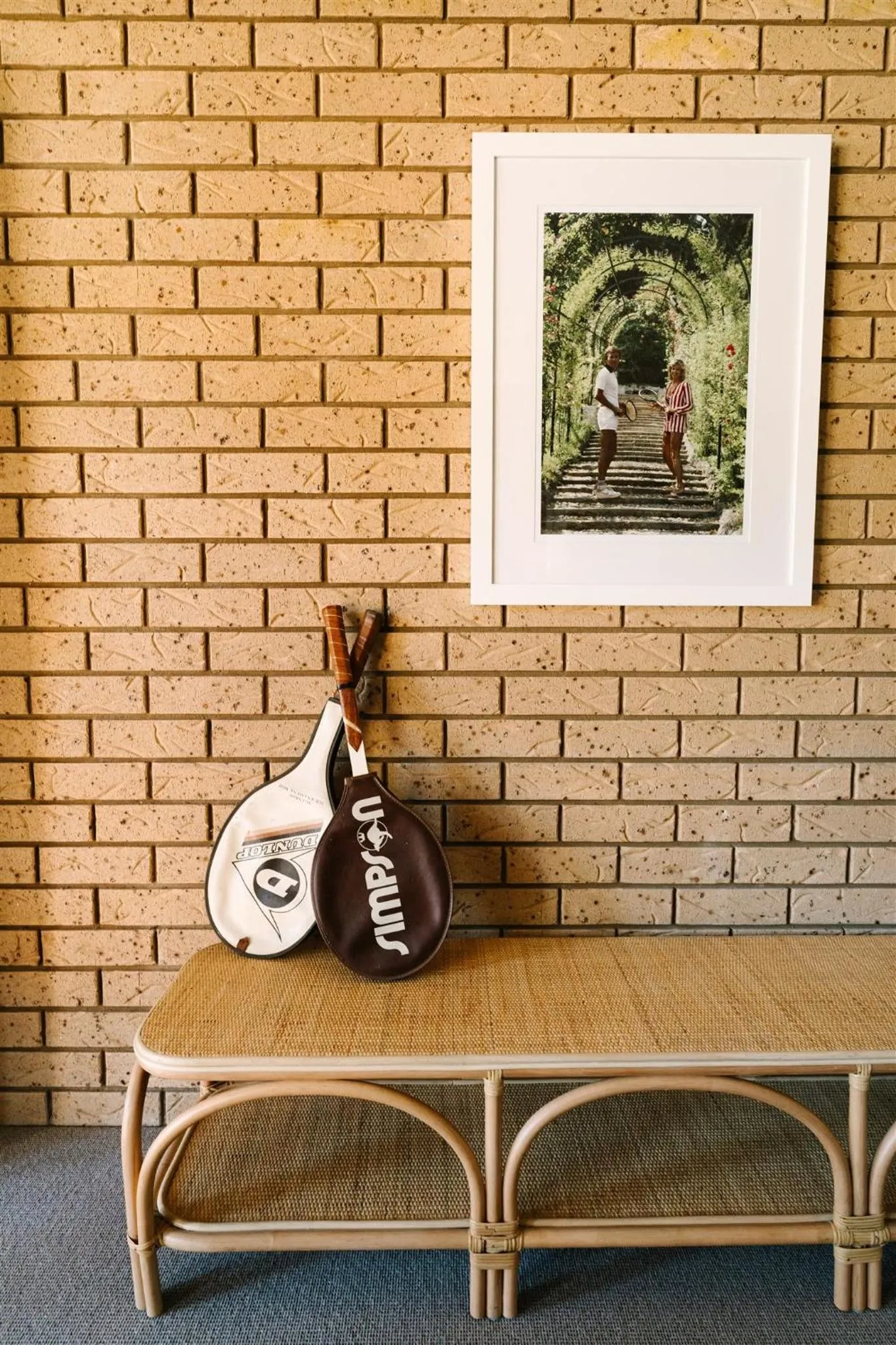 Tennis court in Hara House