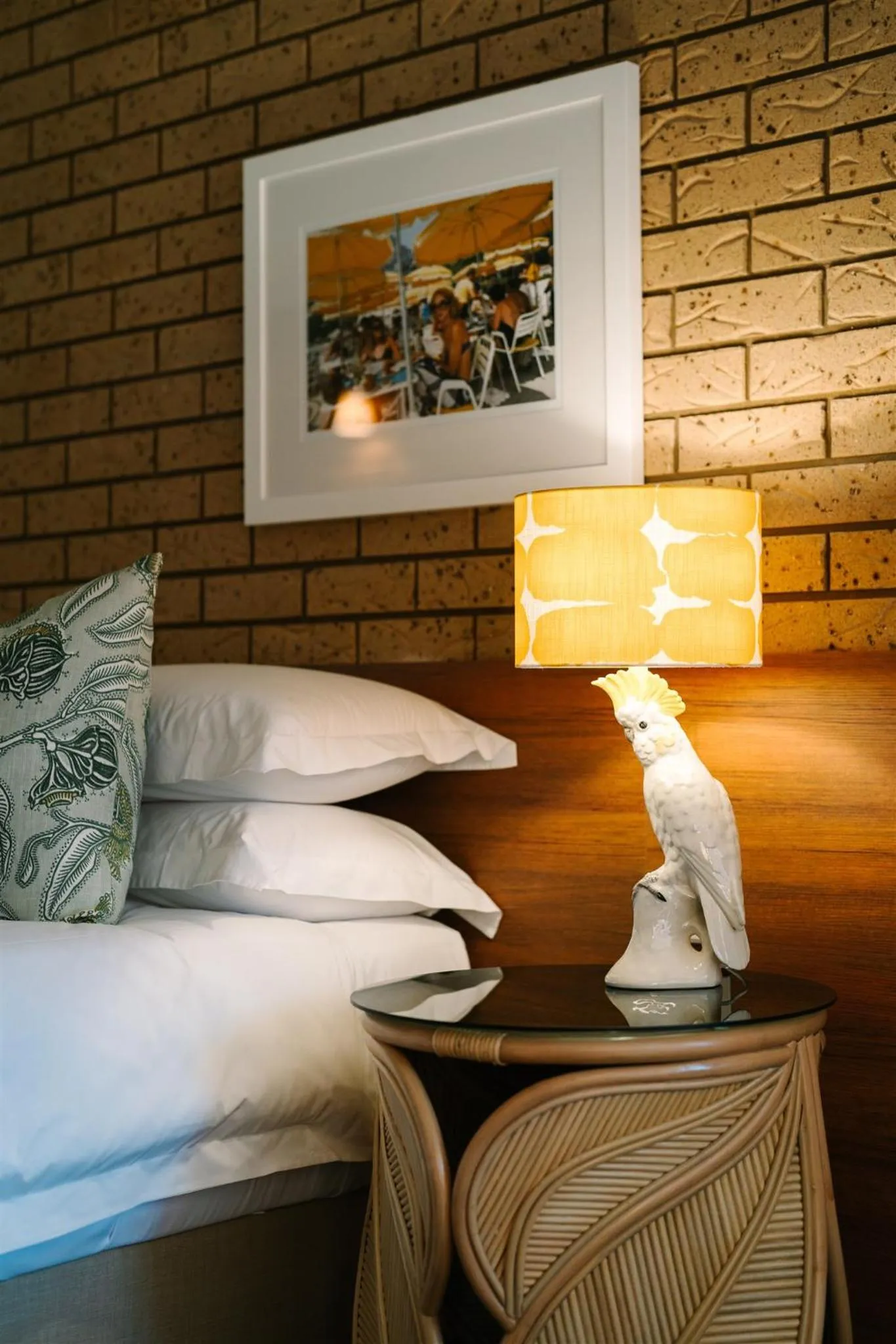 Bedroom, Bed in Hara House