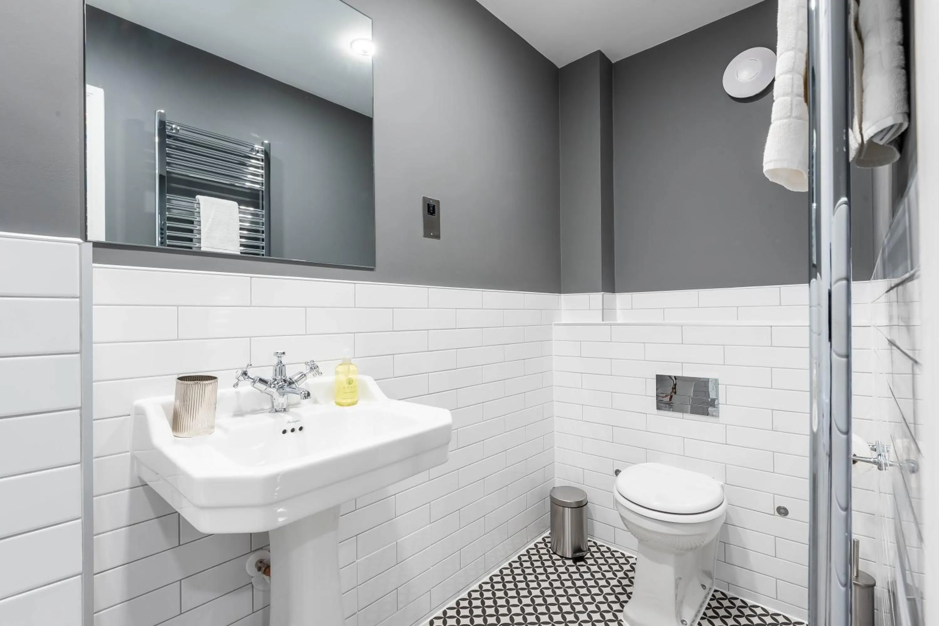 Shower in Old Abbey House