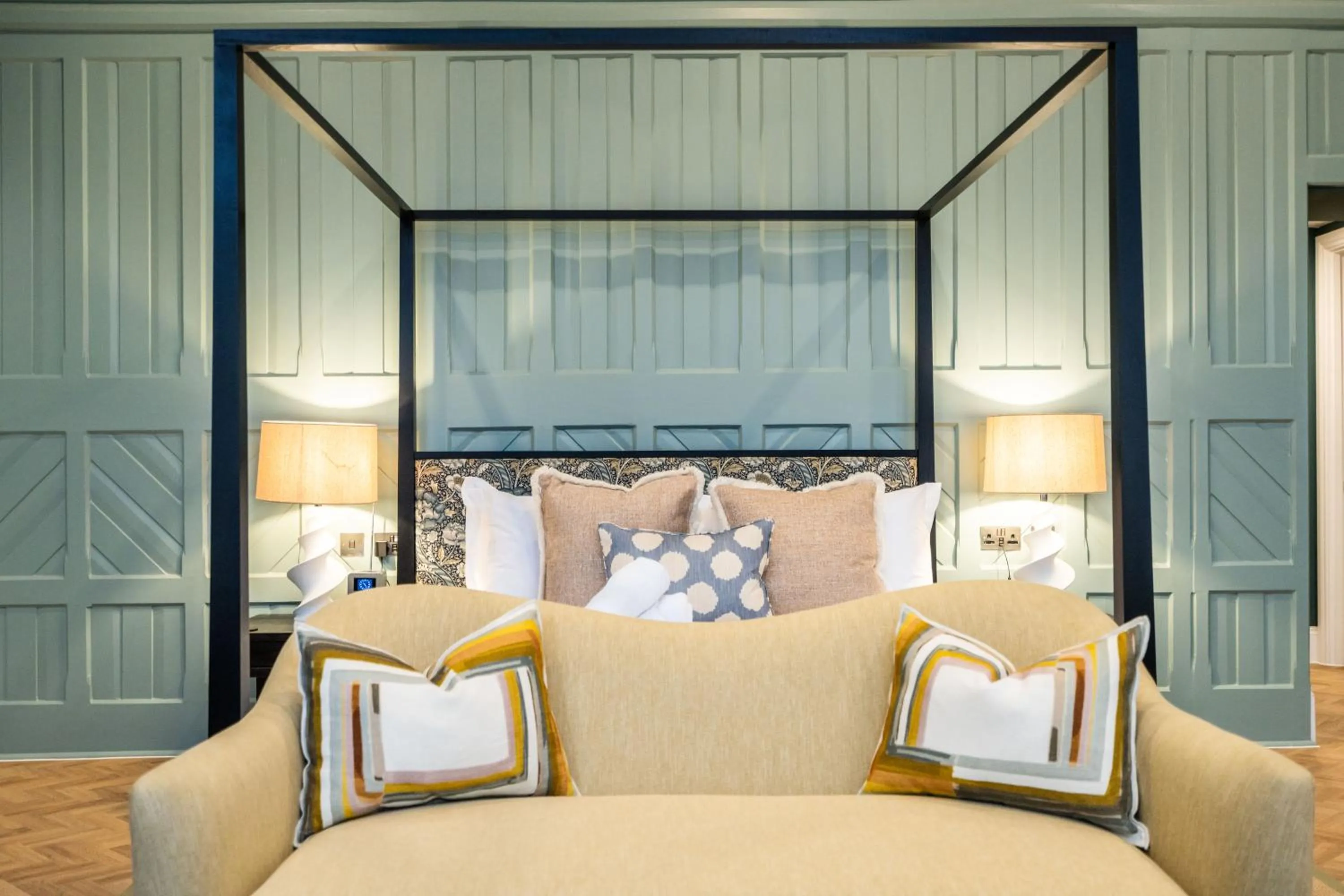 Bedroom, Bed in Old Abbey House