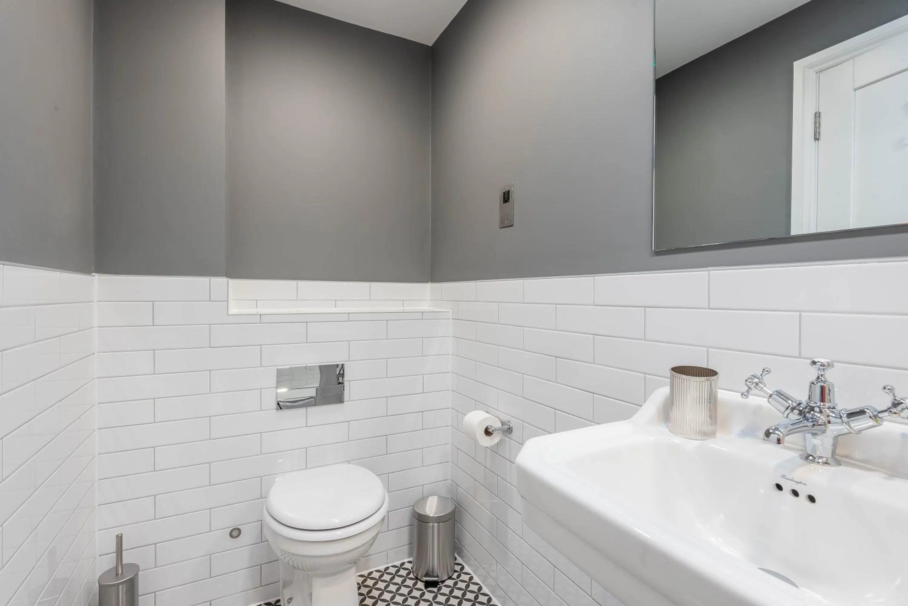 Toilet in Old Abbey House