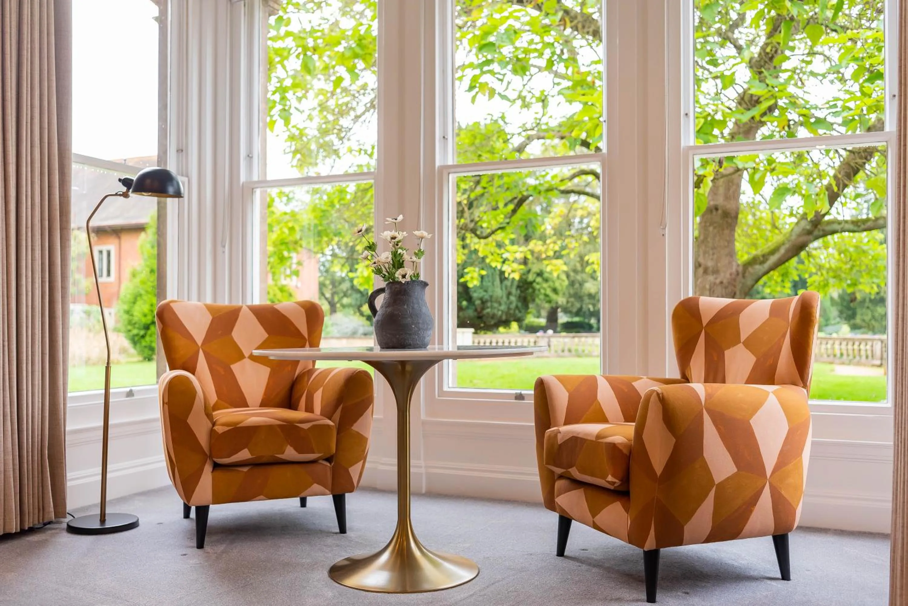 Seating area in Old Abbey House