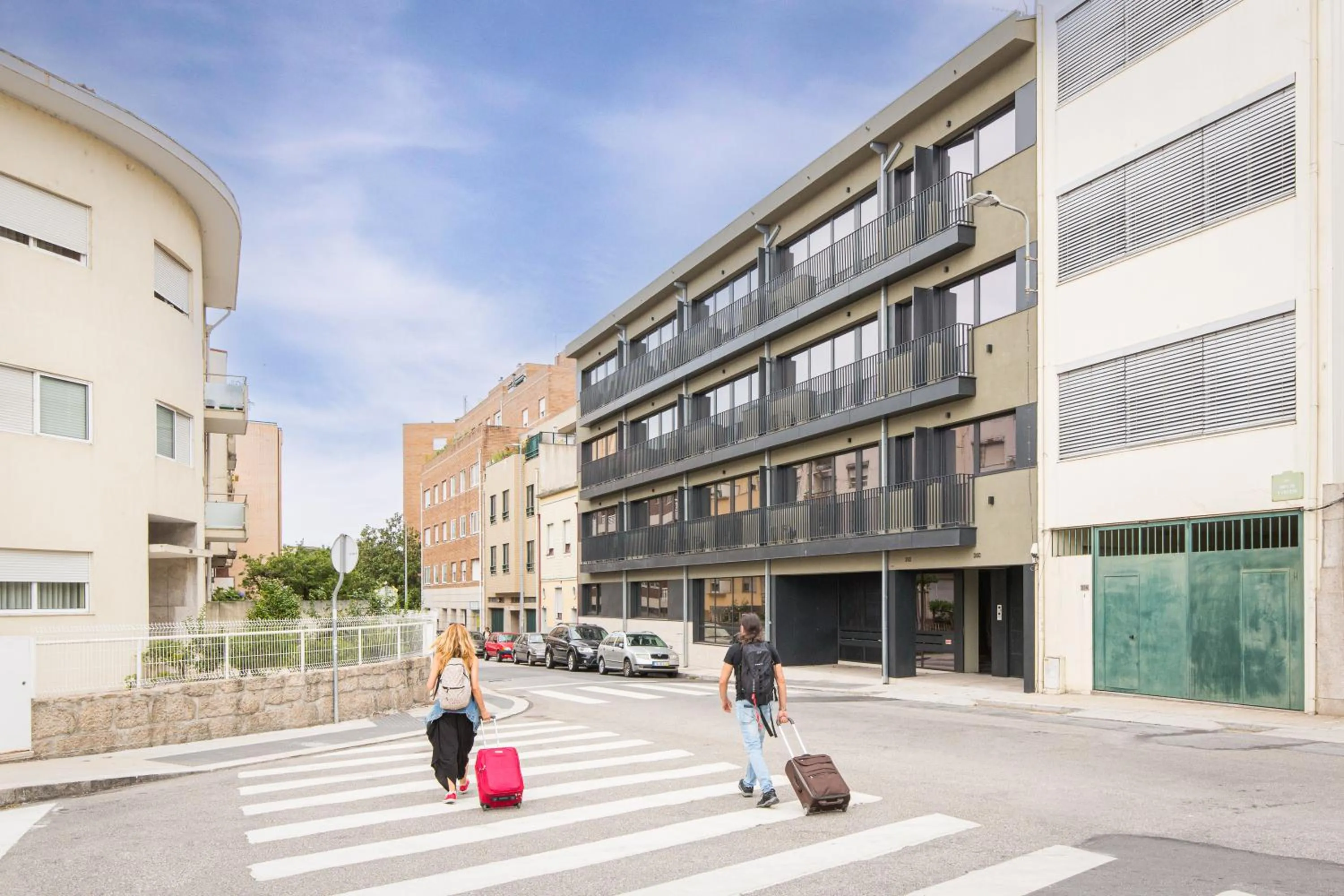 Property building in Blissful Suites Porto by gaiarooms