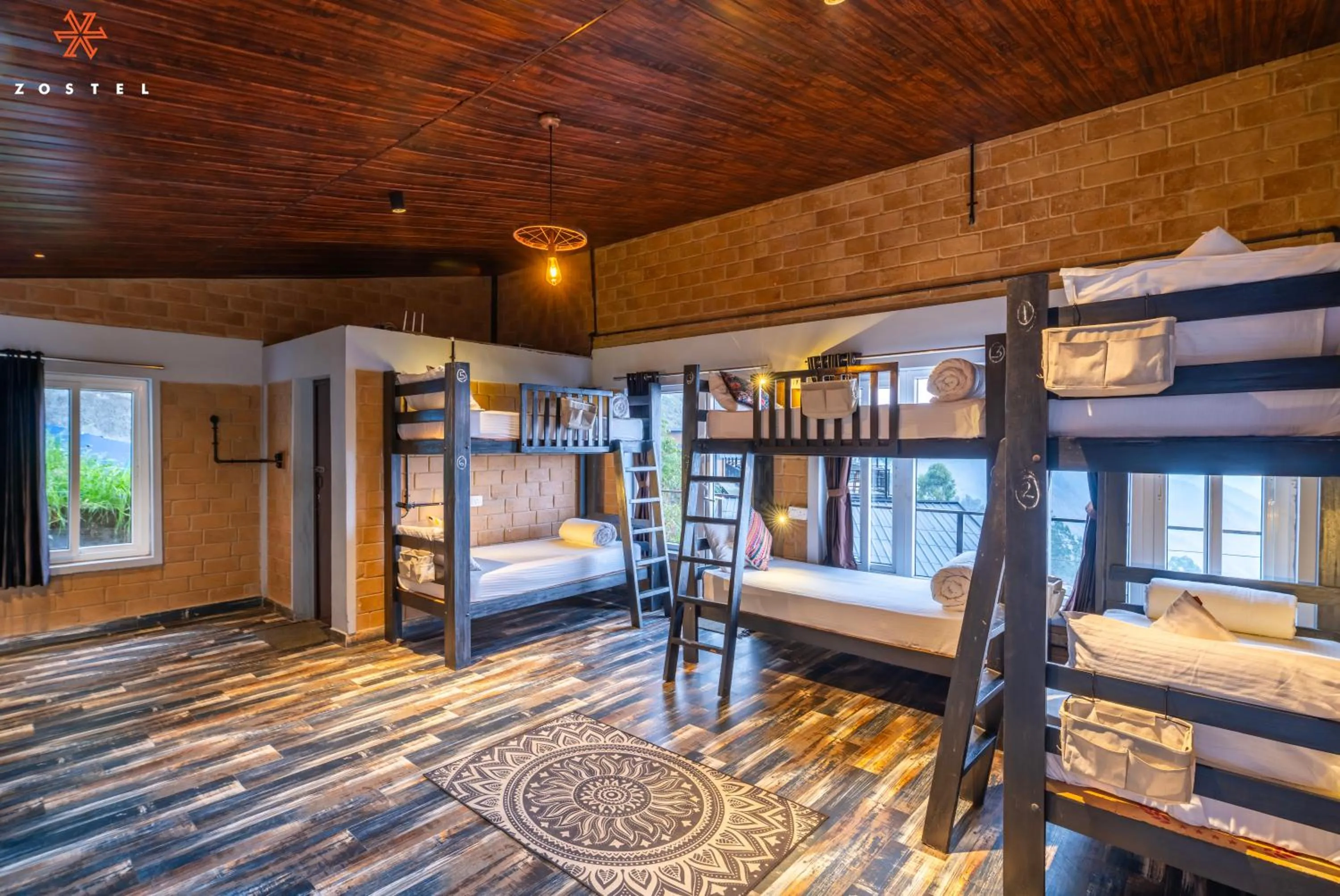 Bed in Zostel Plus Poombarai, Kodaikanal