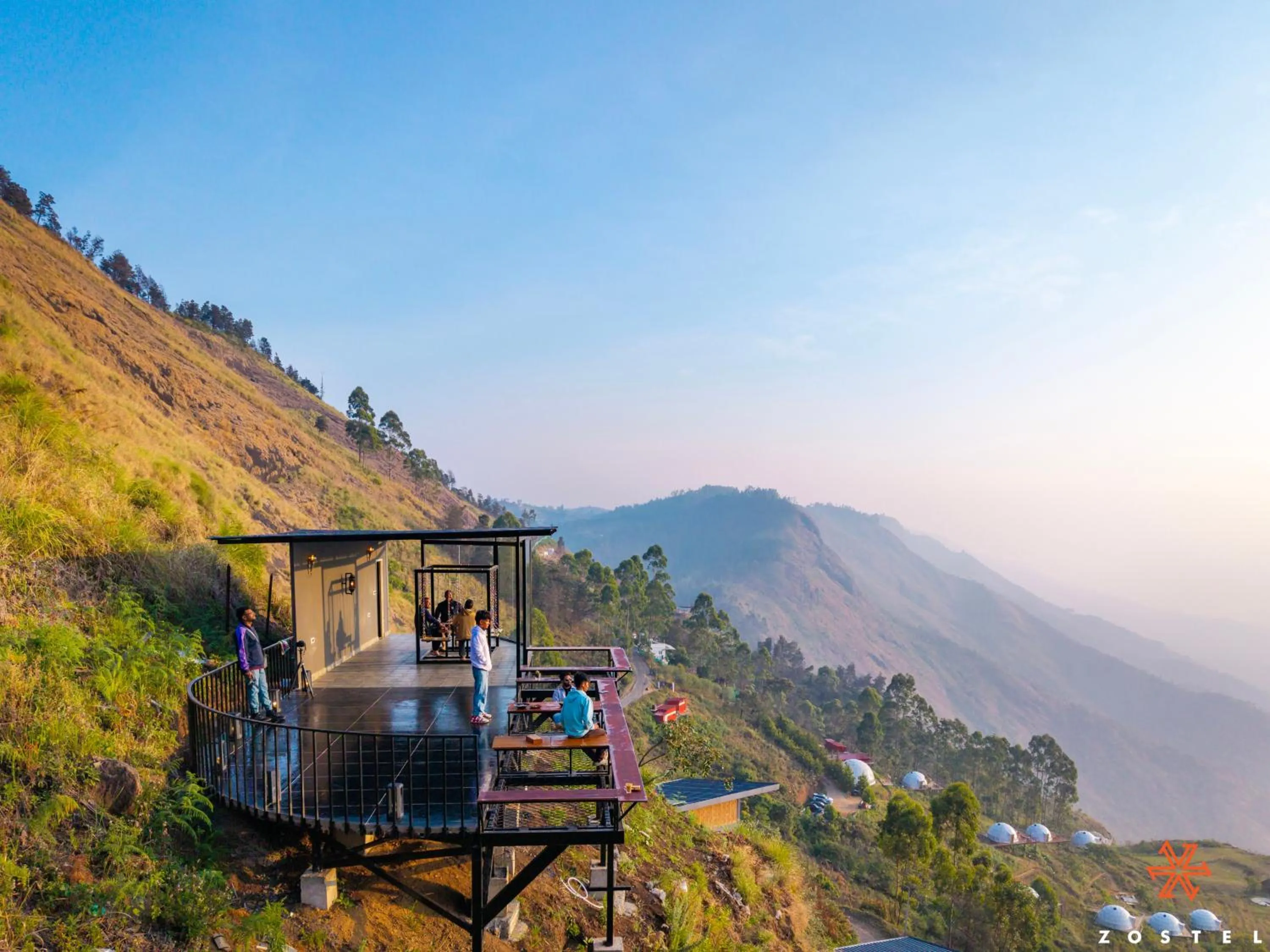 Property building in Zostel Plus Poombarai, Kodaikanal