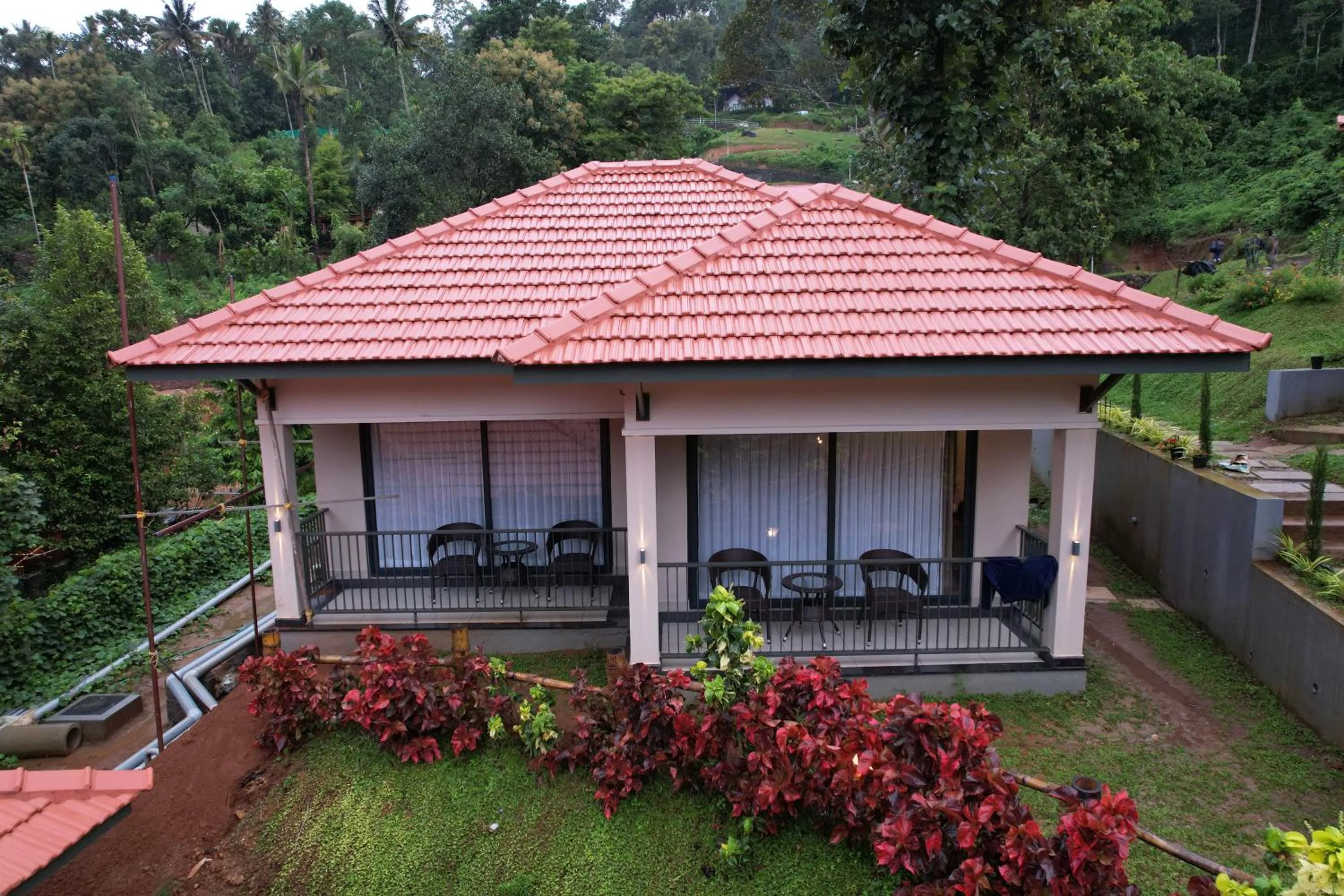 Balcony/Terrace in Riverdale Munnar Resorts & Spa