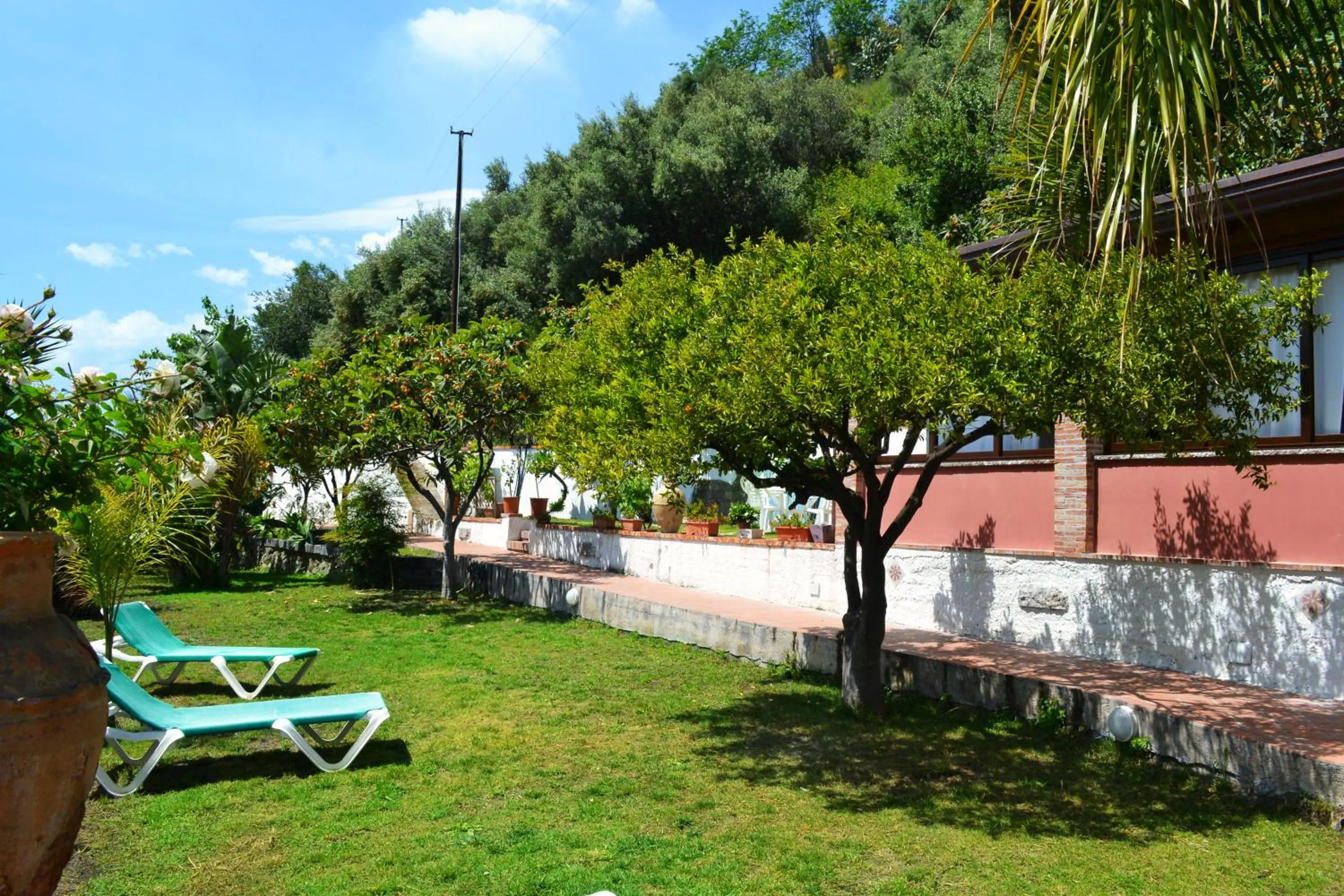 Garden in B&B Villa Vittoria