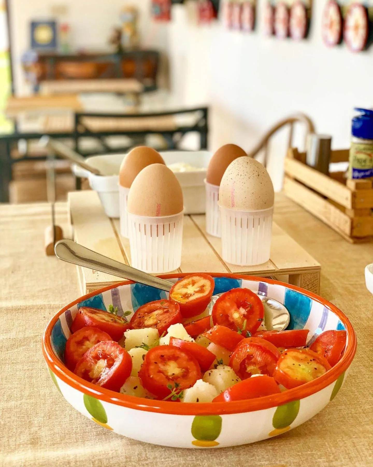 Food and drinks in B&B Villa Vittoria