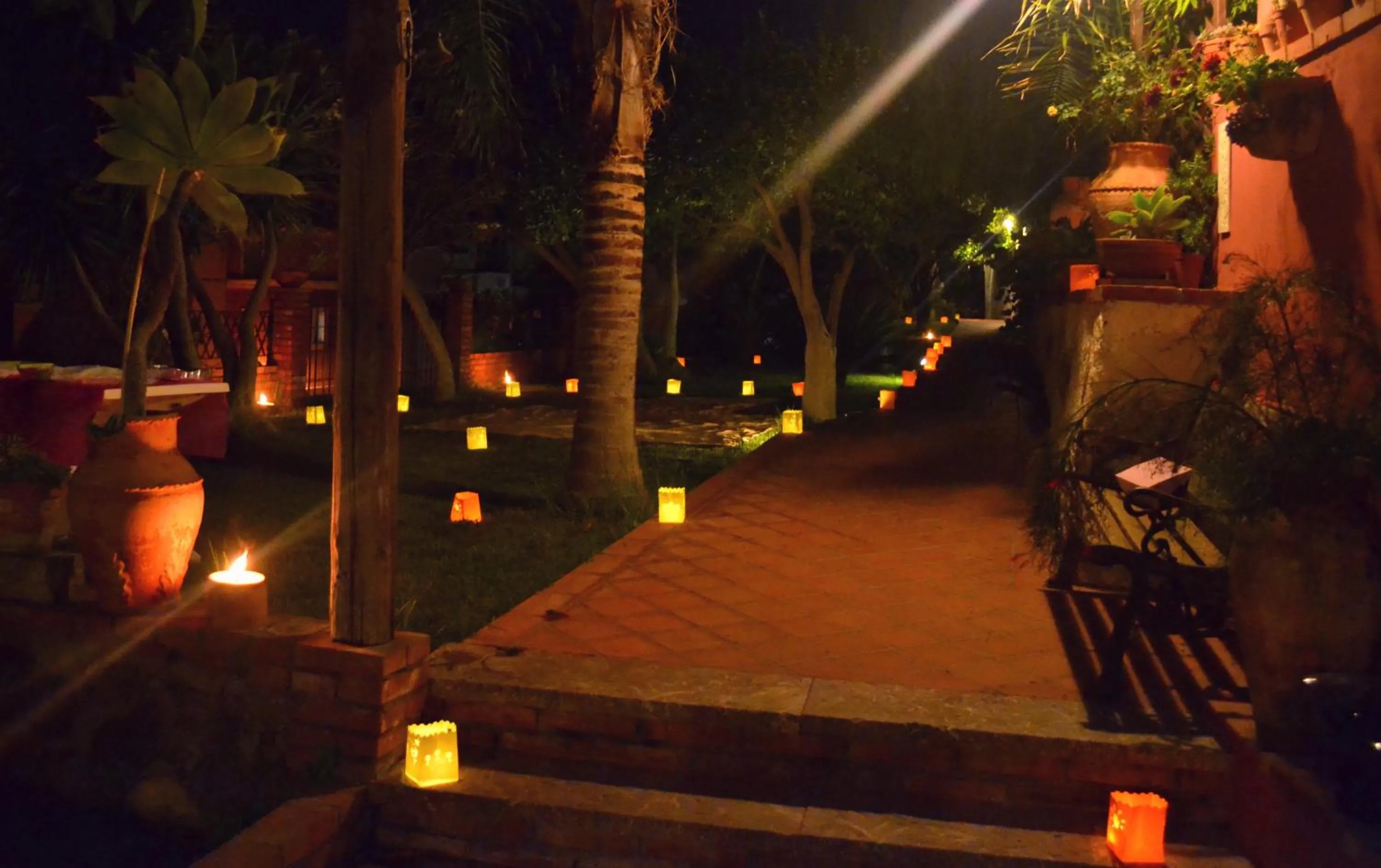 Garden in B&B Villa Vittoria