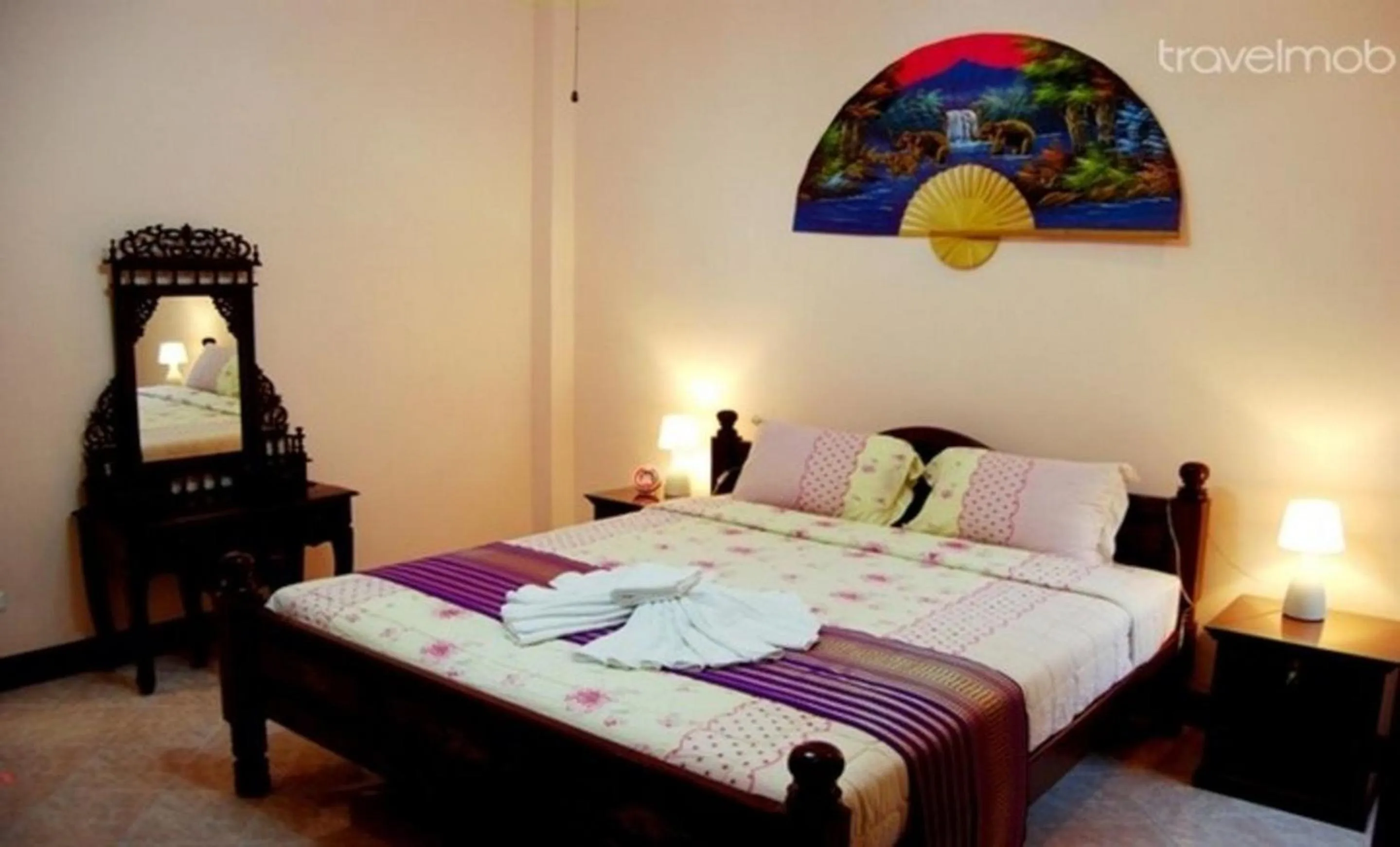 Bed in Majestic Villas Phuket