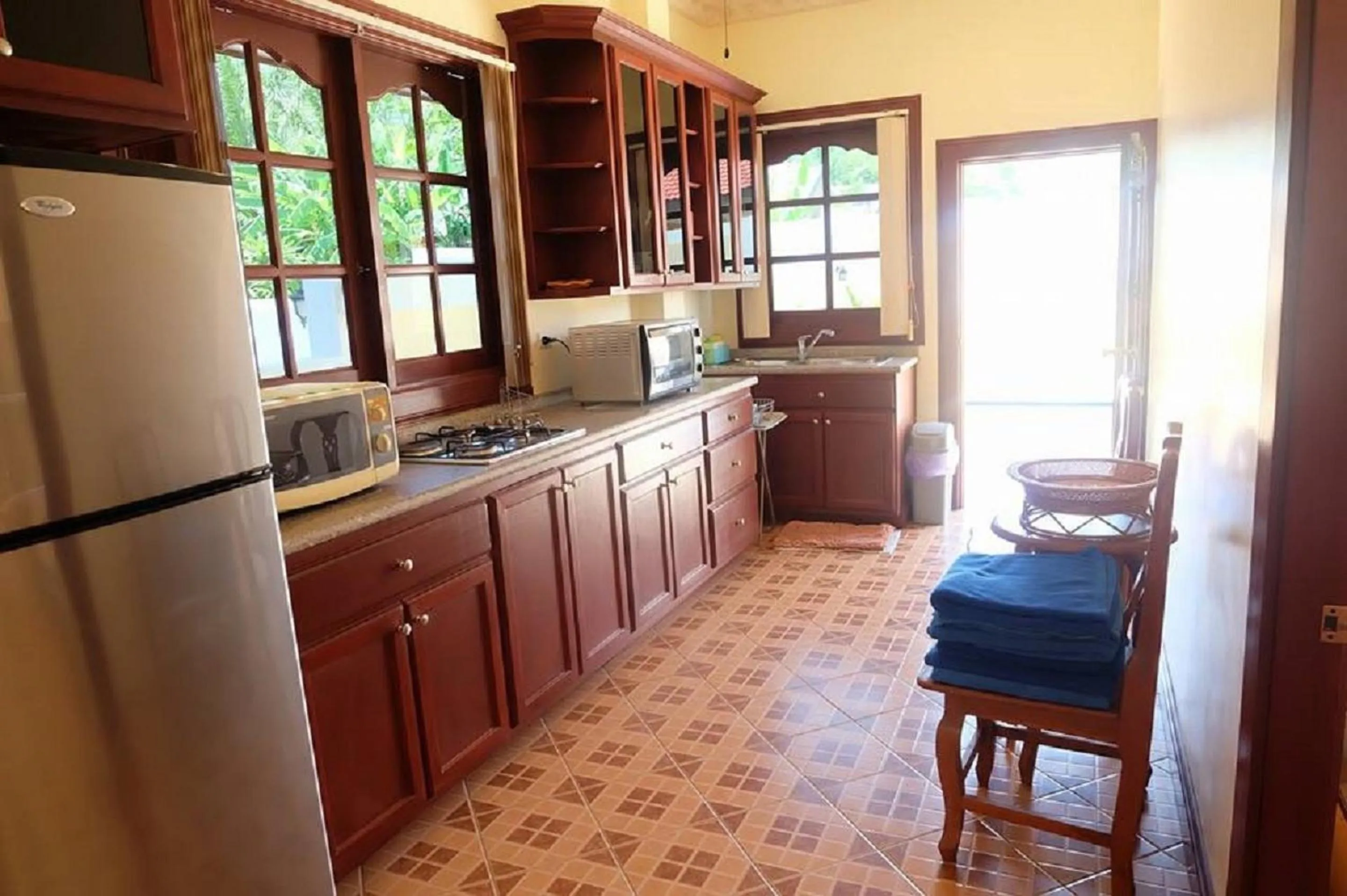 Kitchen or kitchenette in Majestic Villas Phuket