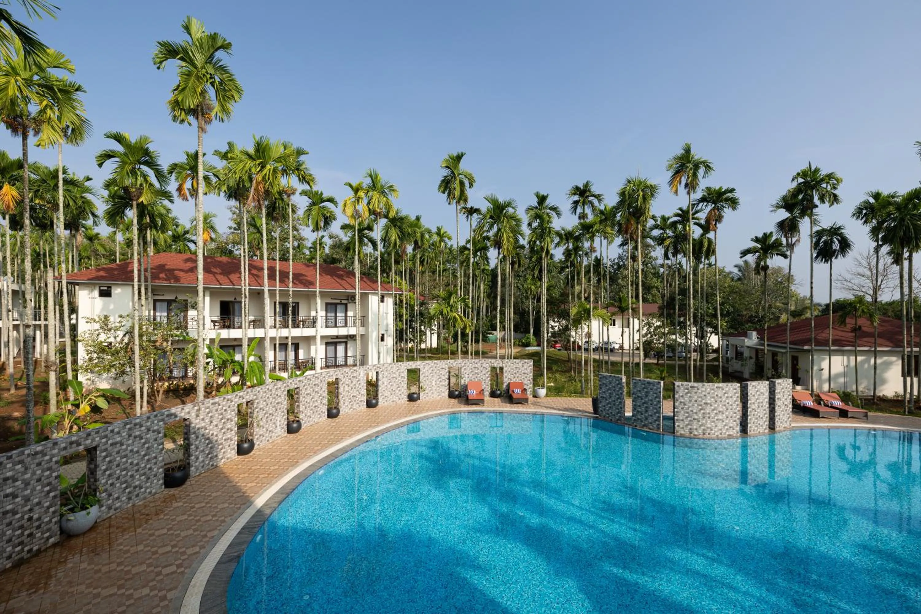 Pool view in Malnad Shire Eco Resort