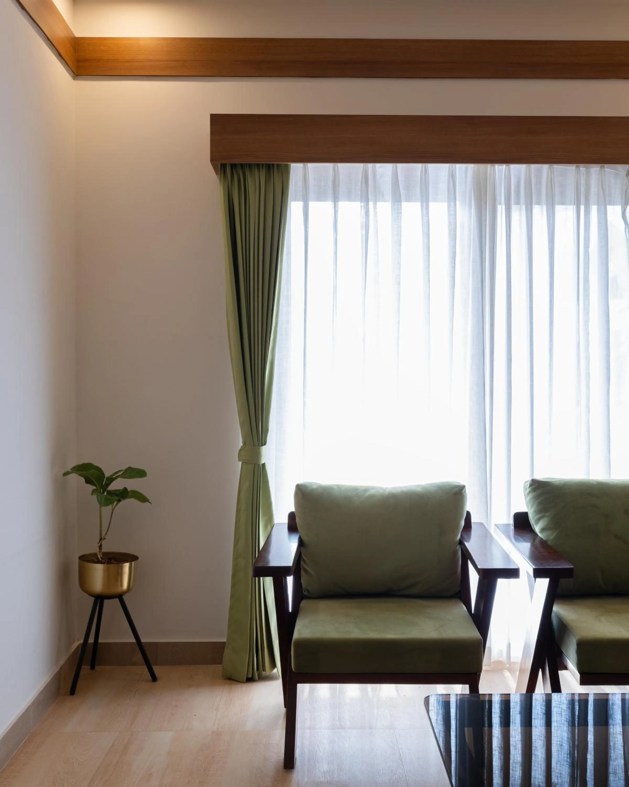 Living room in Malnad Shire Eco Resort