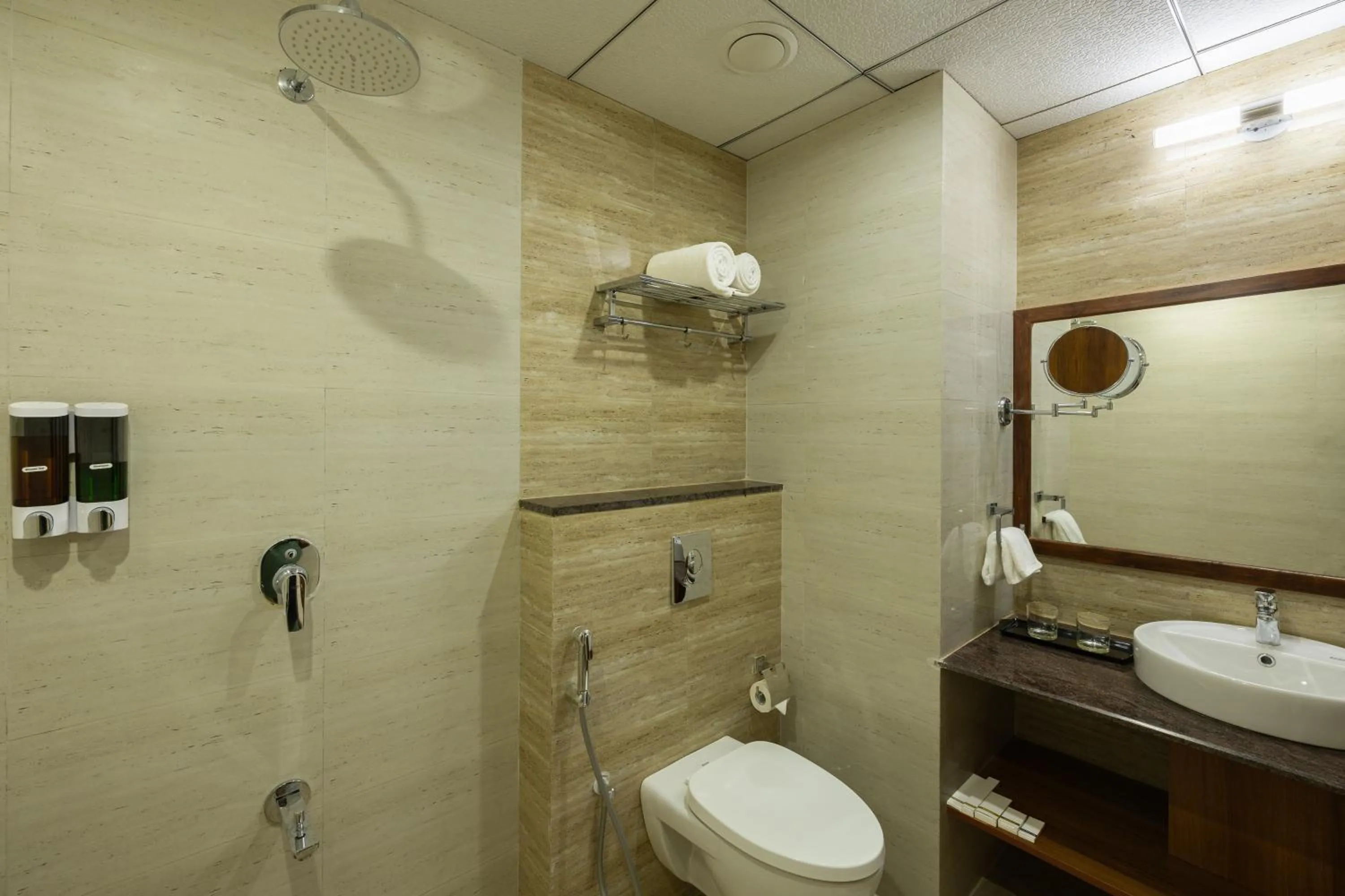 Toilet in Malnad Shire Eco Resort