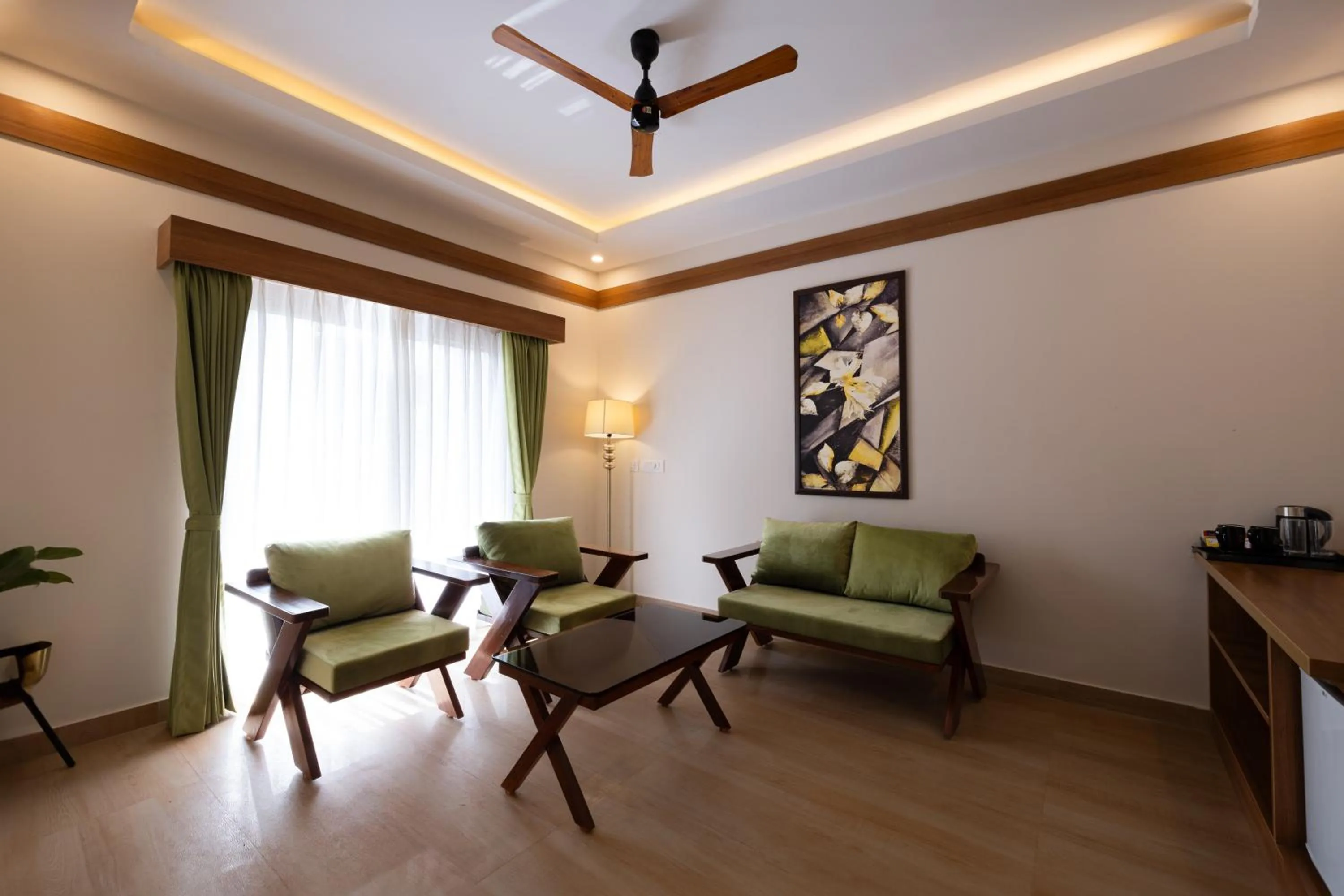 Living room in Malnad Shire Eco Resort
