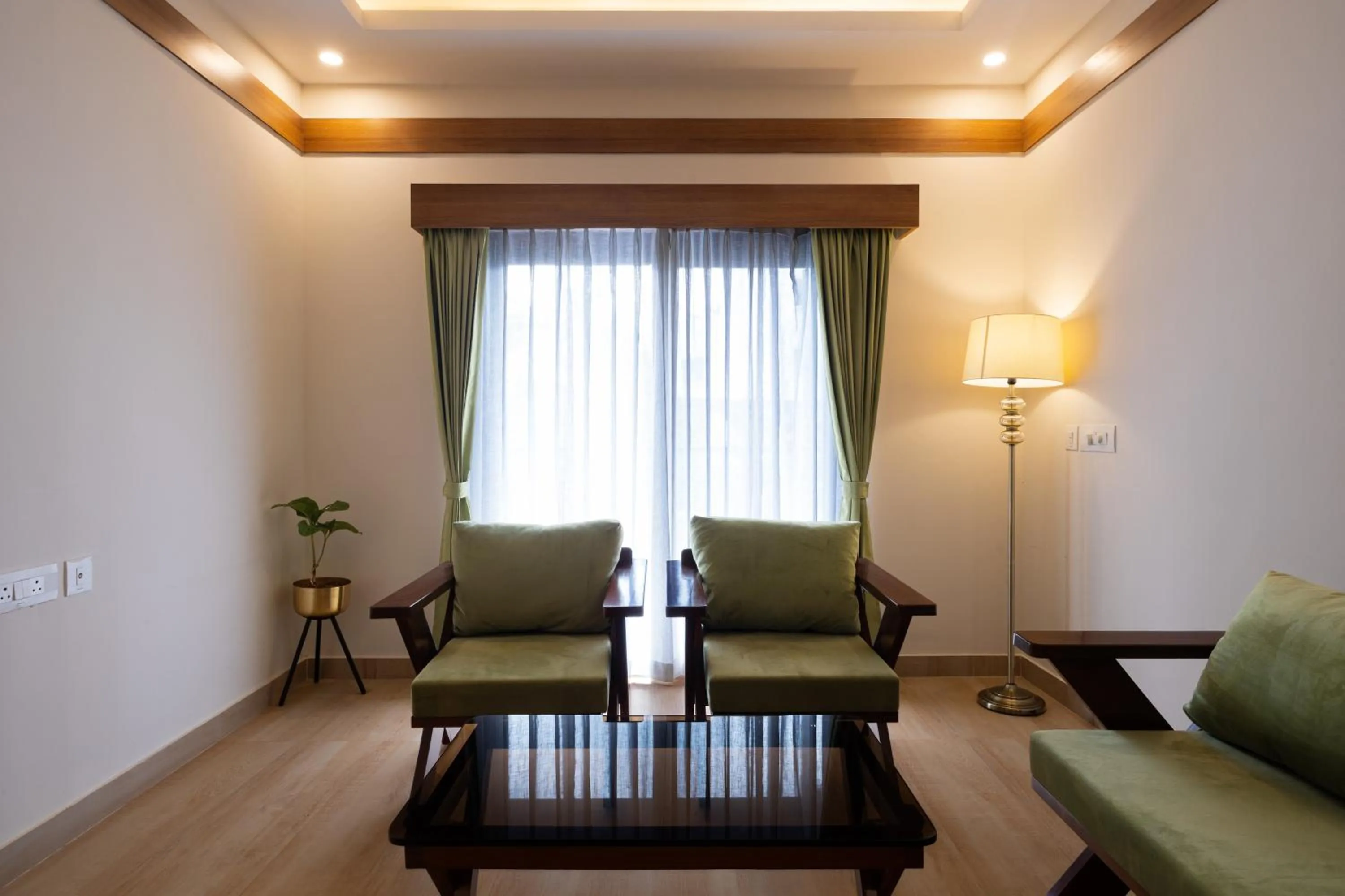 Living room in Malnad Shire Eco Resort