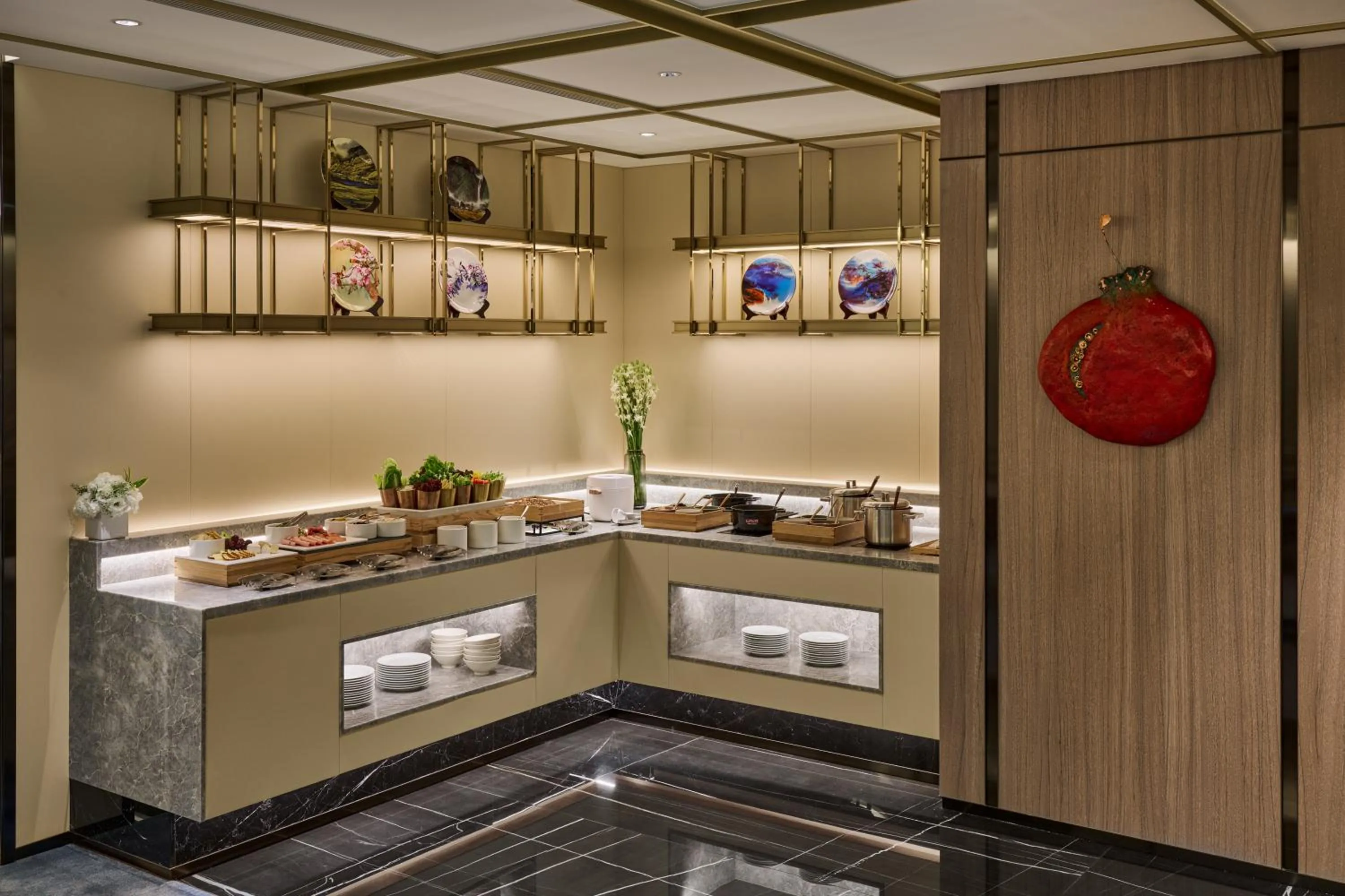 Lounge or bar in Grand HiLai Taipei