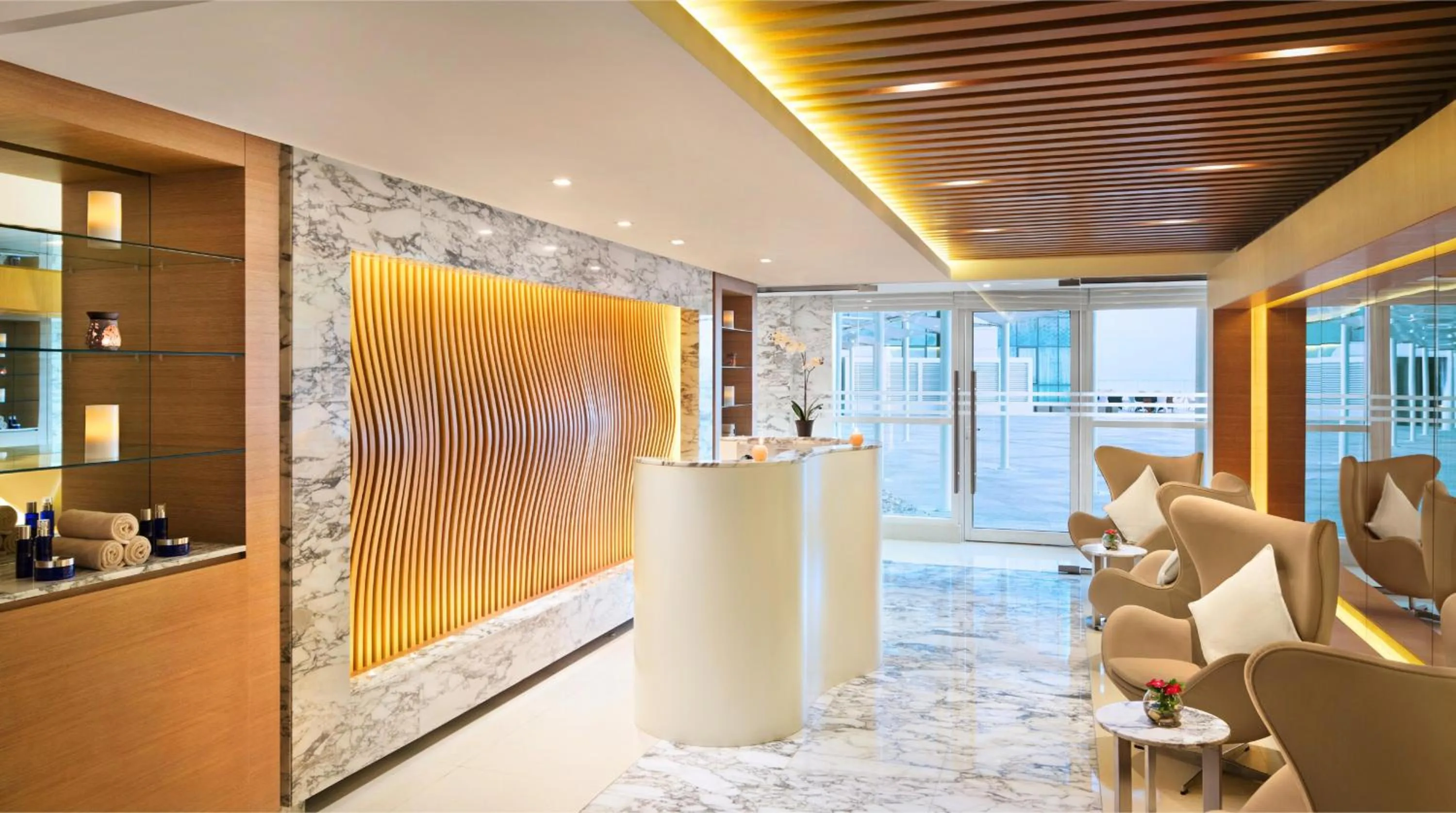 Lobby or reception in DoubleTree by Hilton Dubai Jumeirah Beach