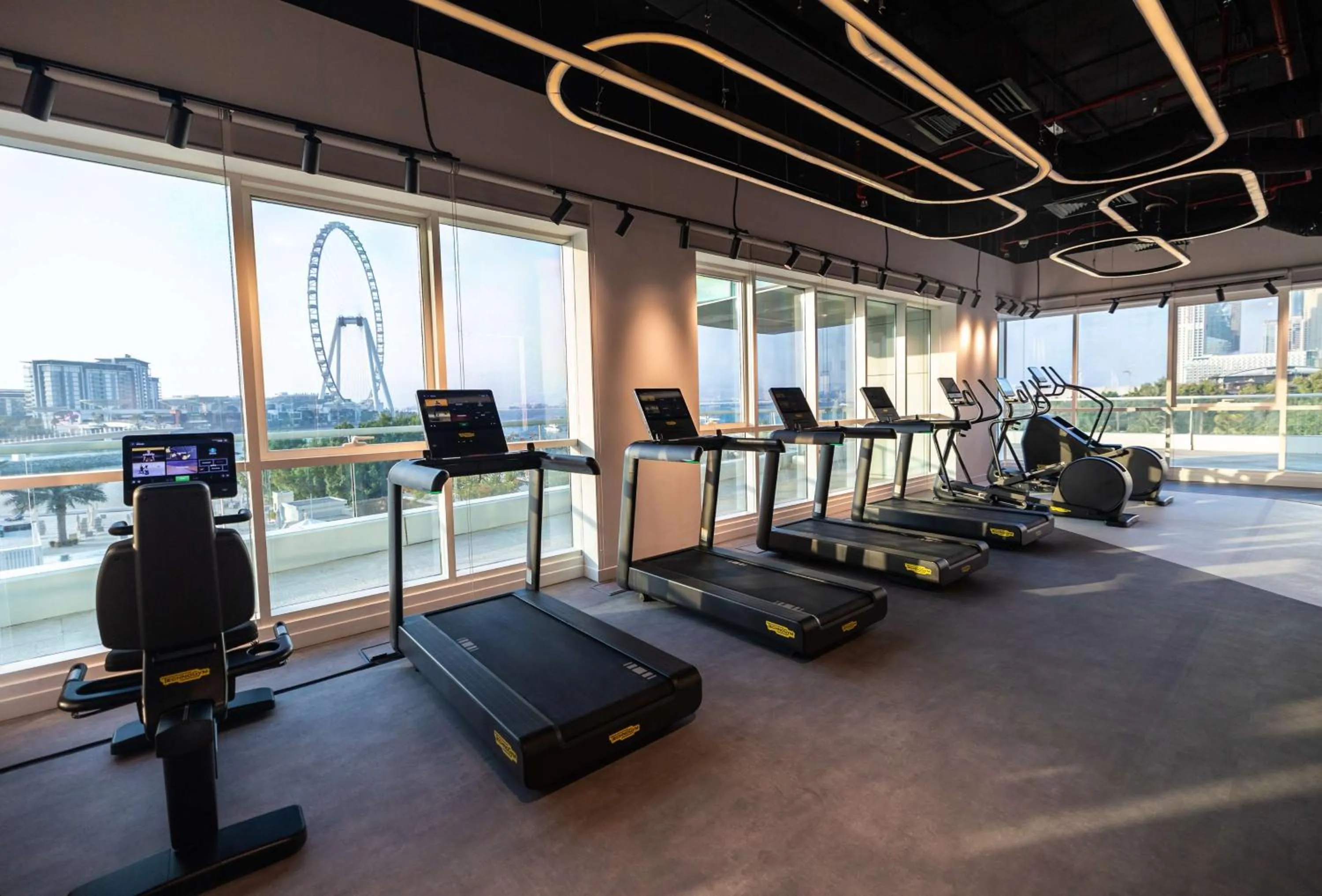 Fitness centre/facilities in DoubleTree by Hilton Dubai Jumeirah Beach
