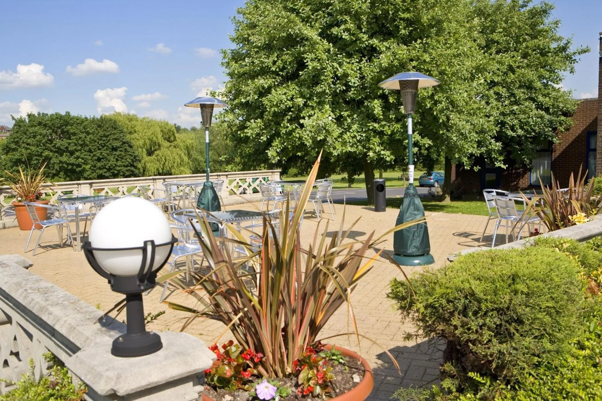 Patio in Holiday Inn Leeds Garforth by IHG