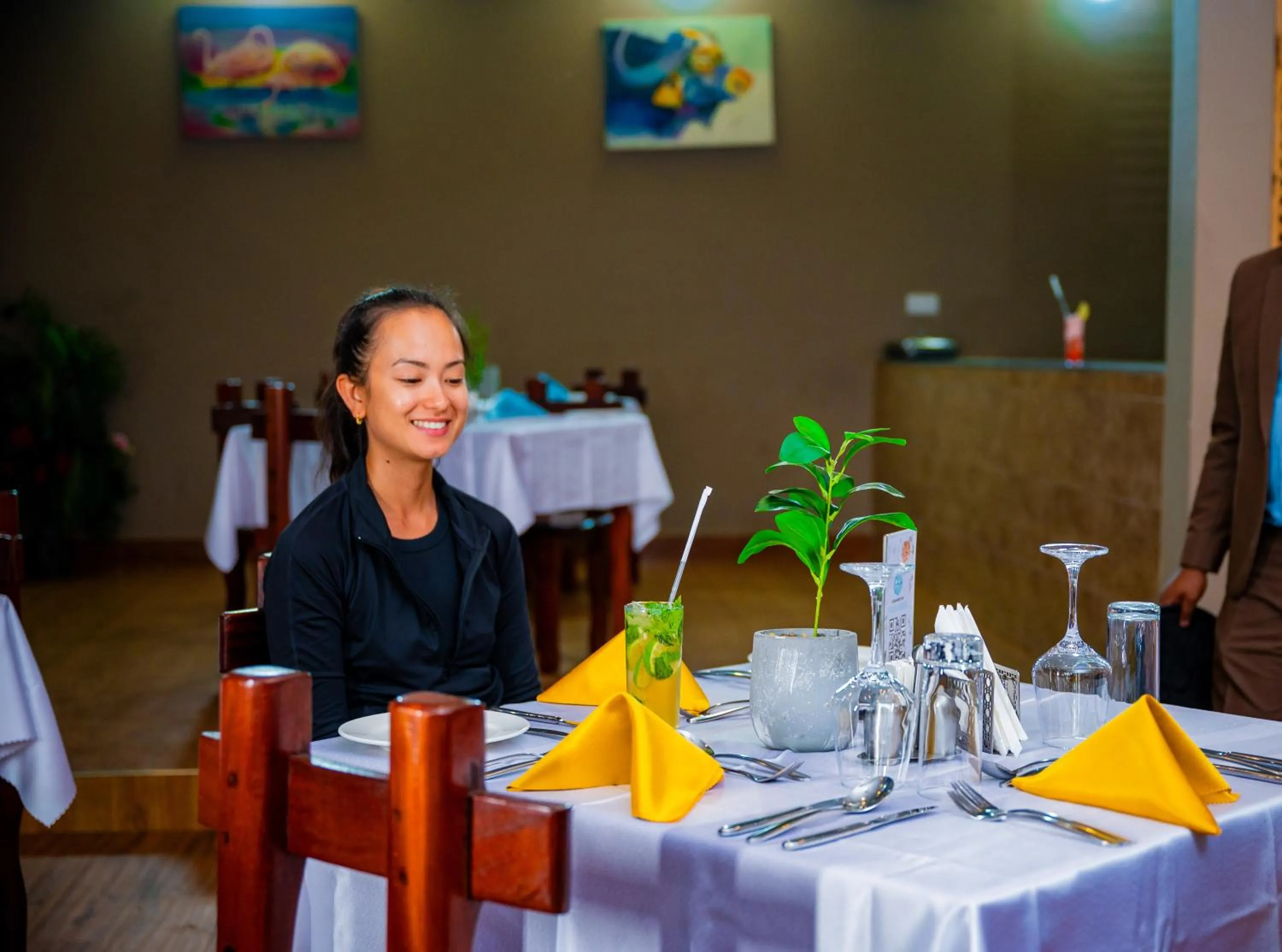 Restaurant/places to eat in Greenside Hotel