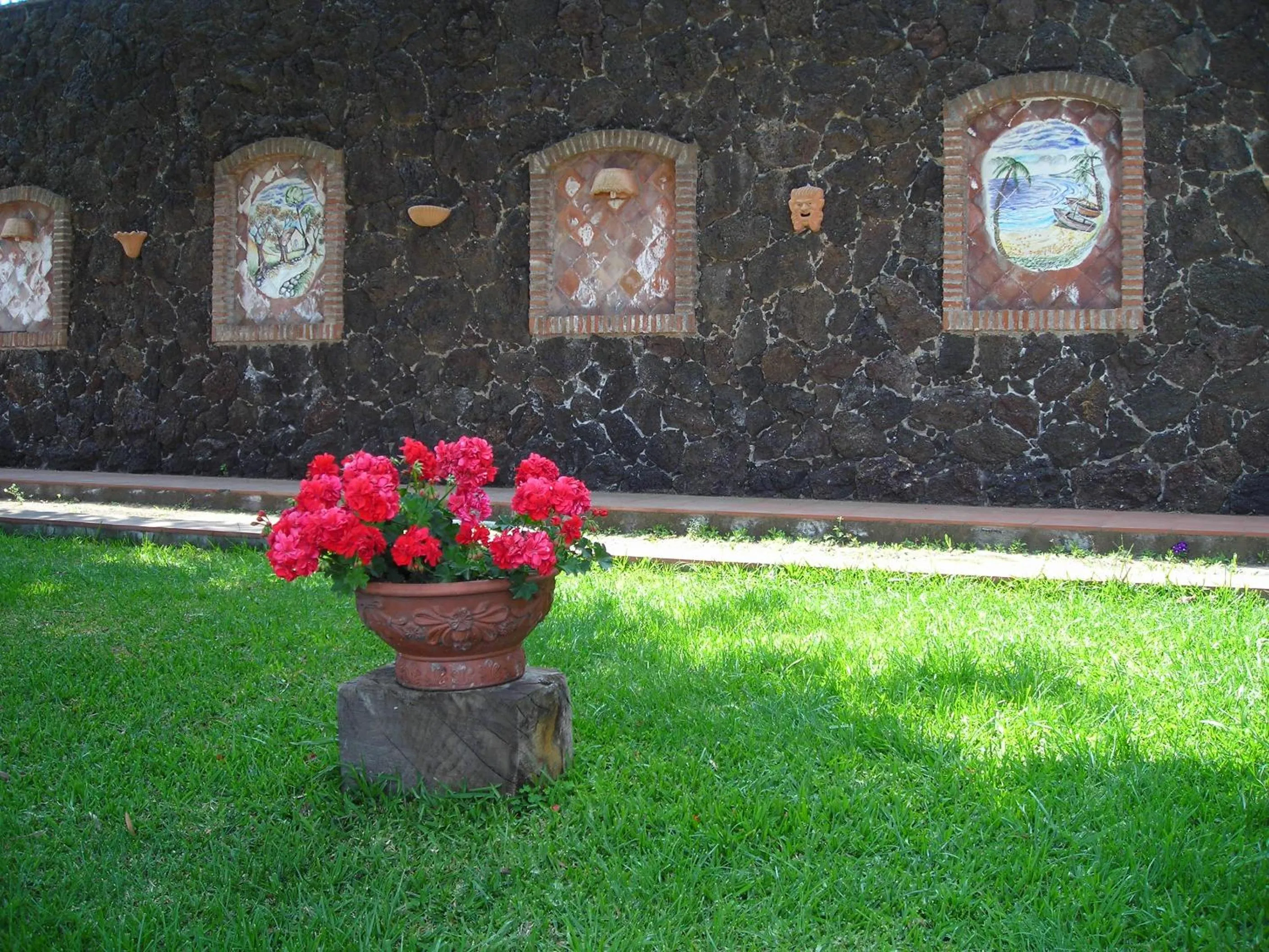 Garden in B&B Villa Dagala