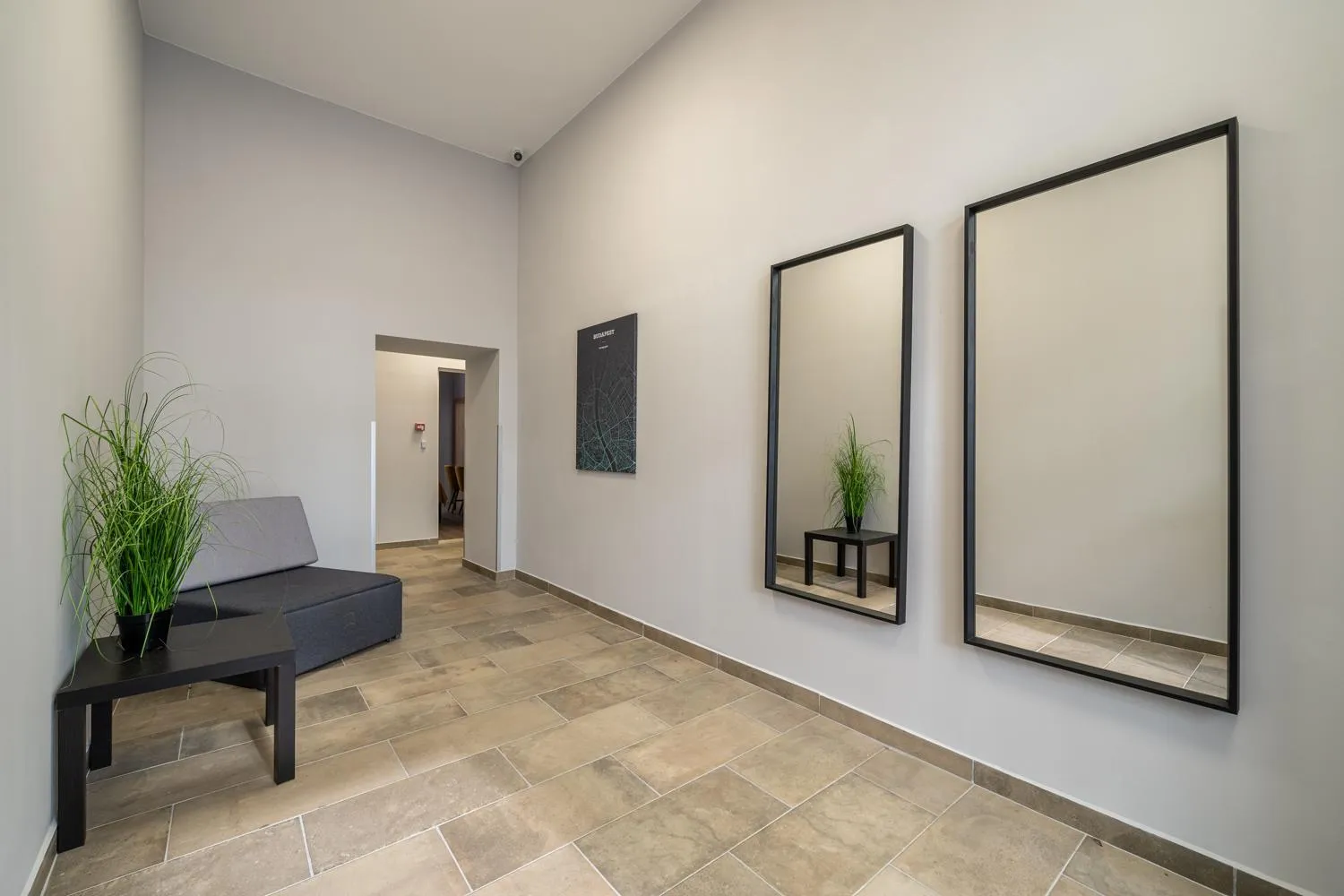 Seating area in Full Moon Budapest