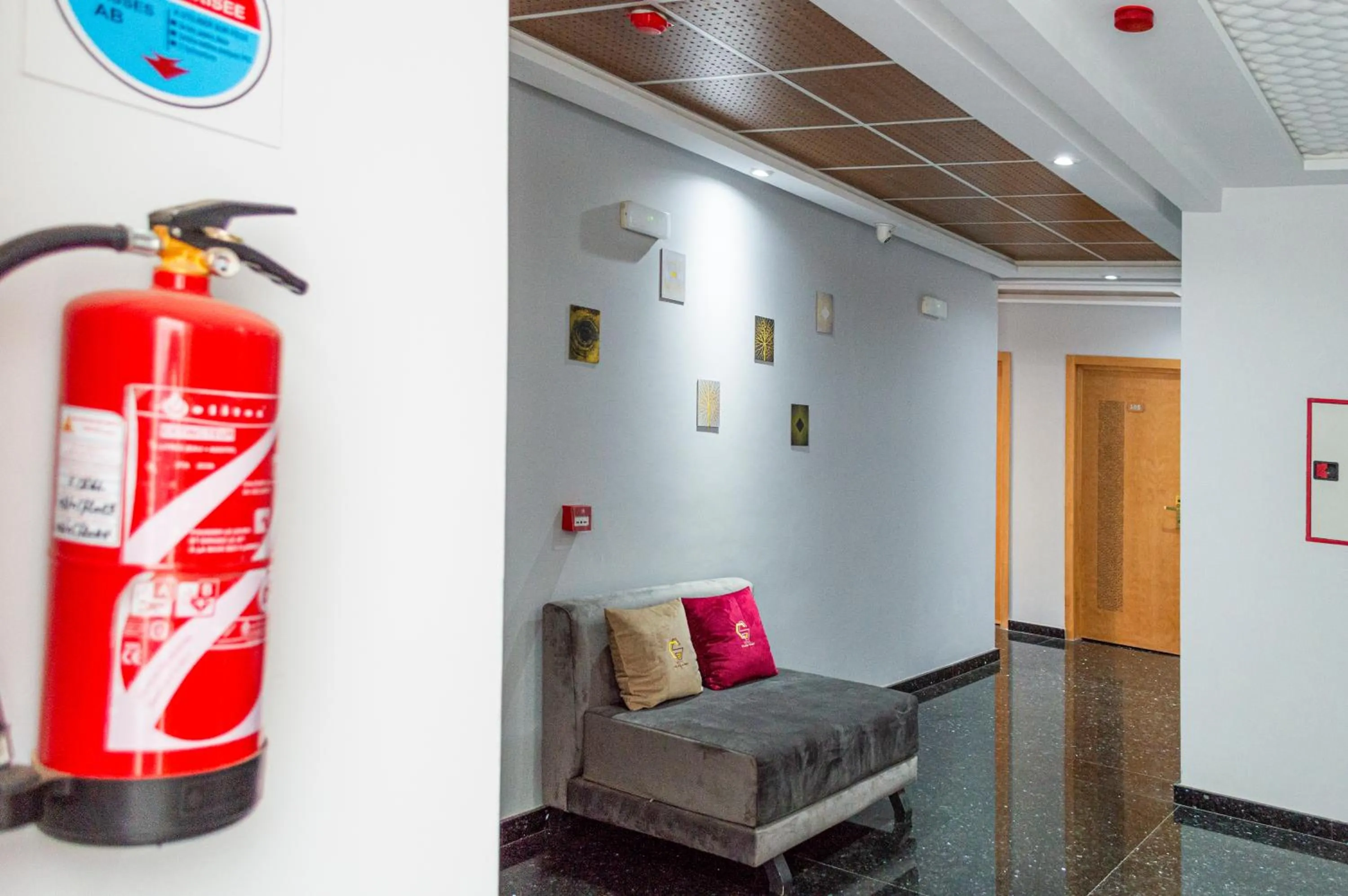 Seating area in Hotel Golden Sunset Dakhla