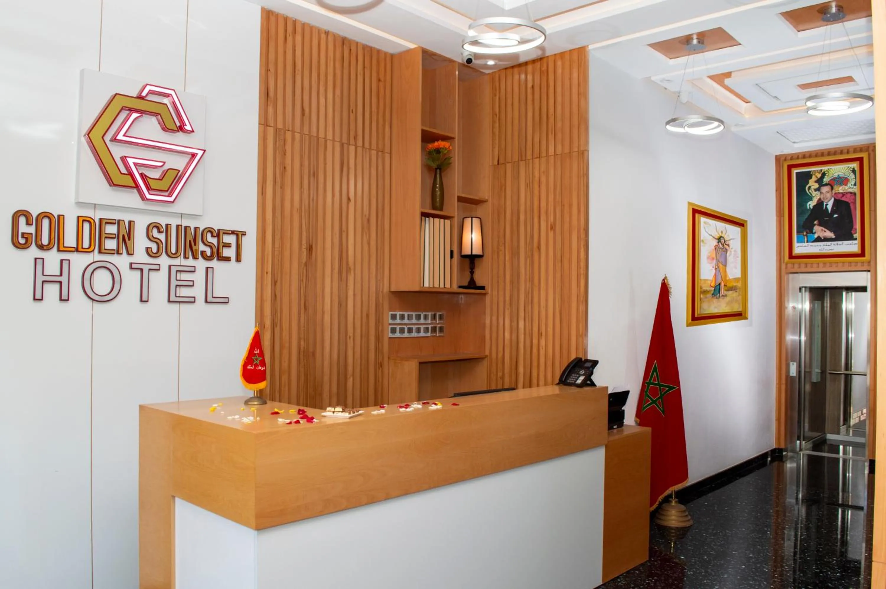 Property logo or sign in Hotel Golden Sunset Dakhla