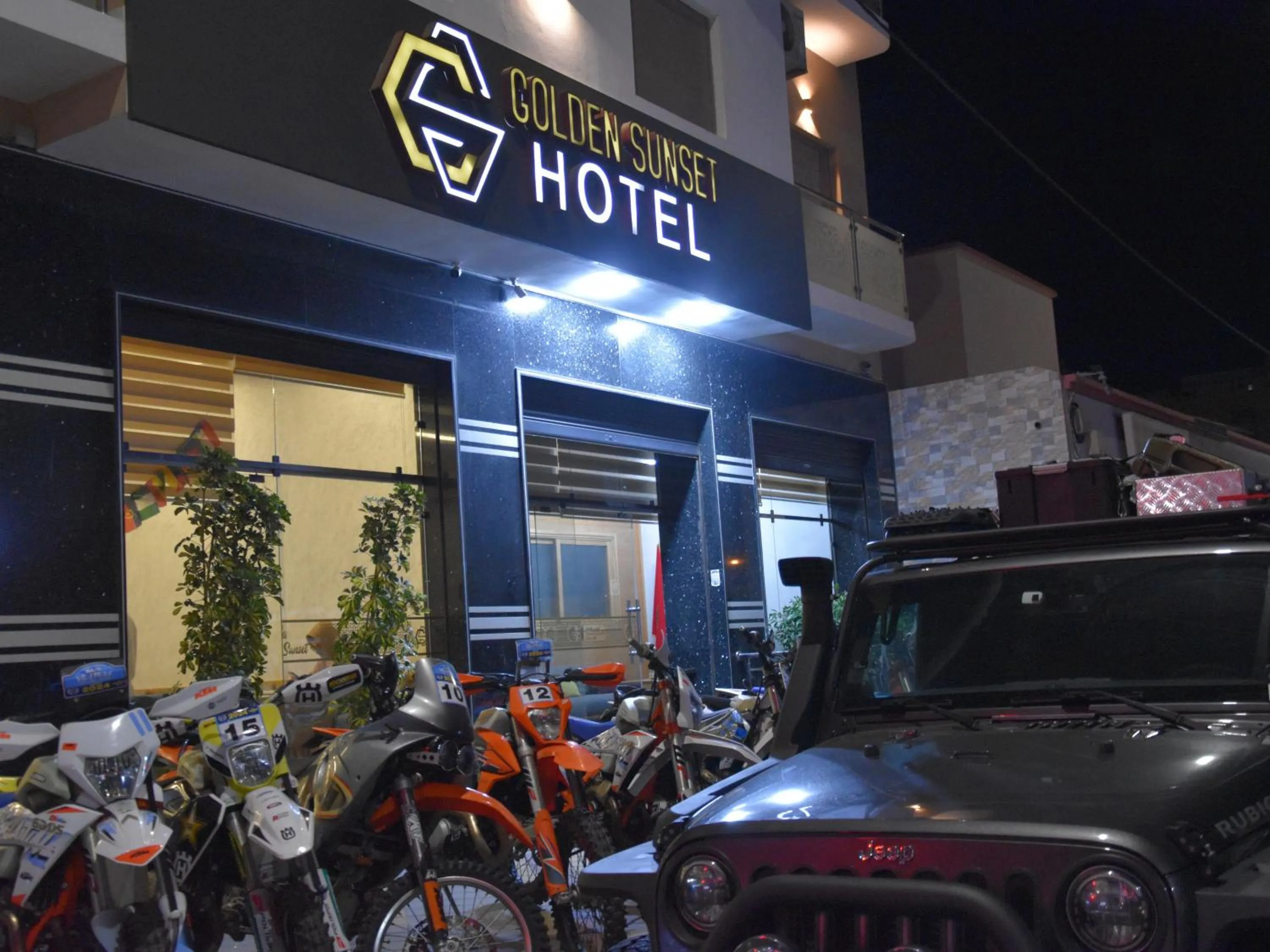 Parking in Hotel Golden Sunset Dakhla