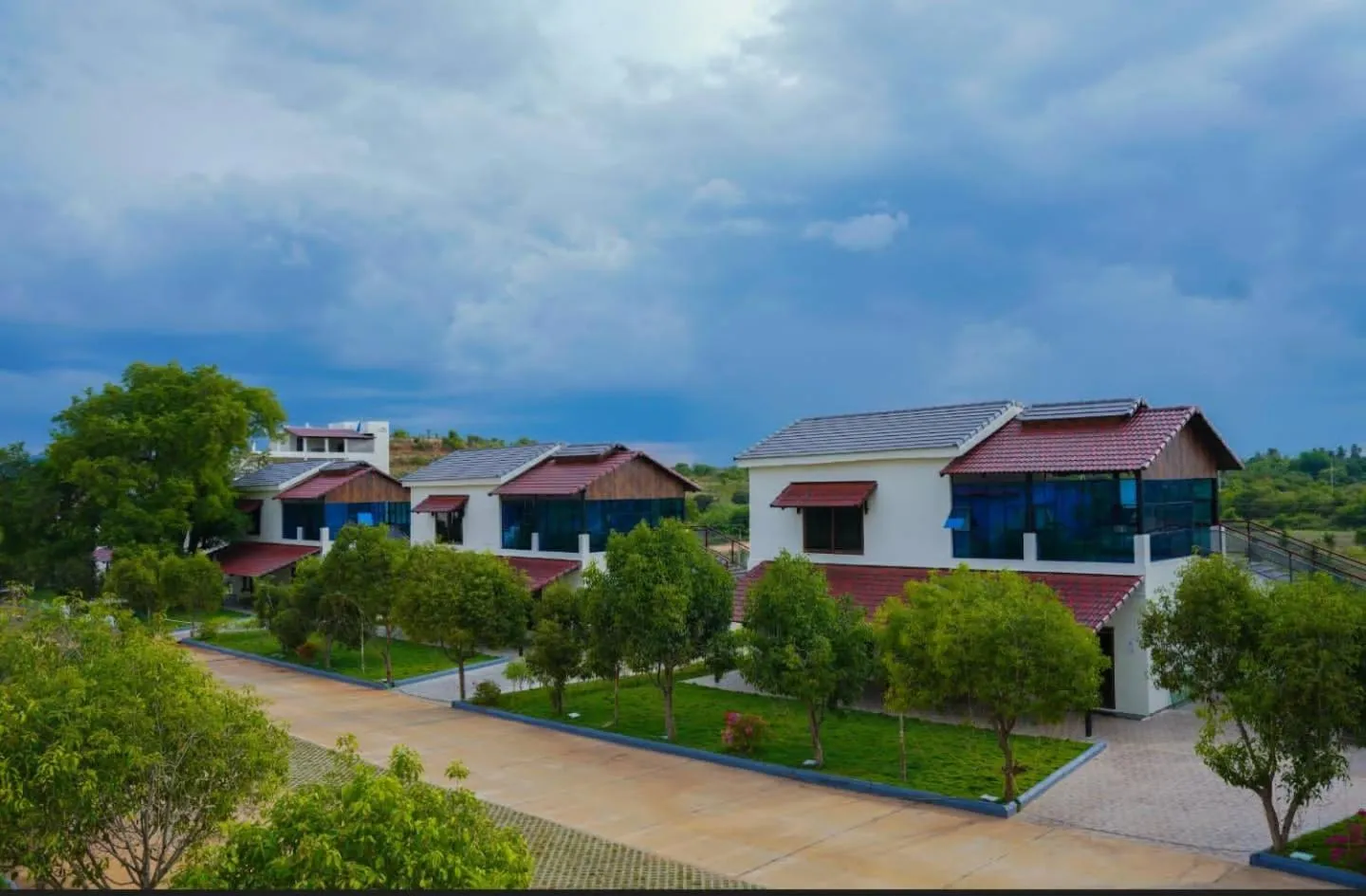 Property building in Lake Valley Resort and Spa Tirupati, 27 kms from Talakona Waterfall