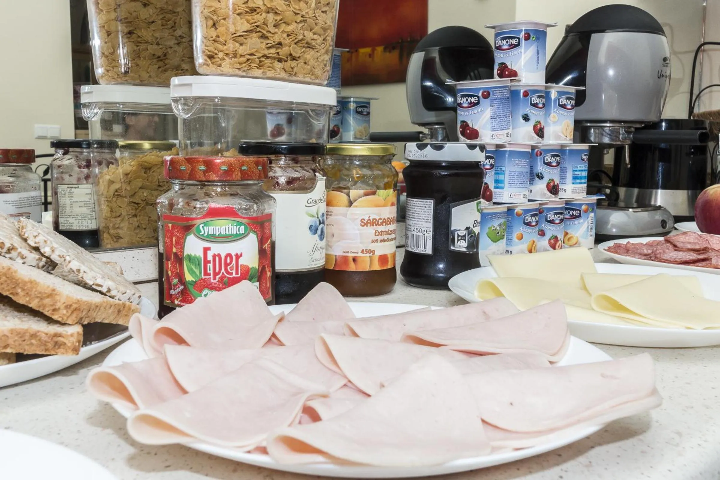 Food in Budapest Bed and Breakfast